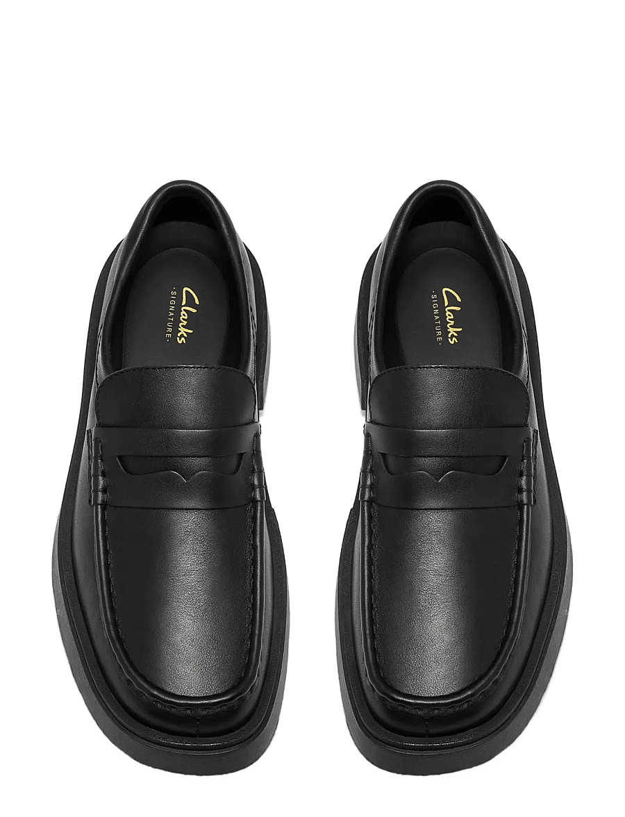 Clarks - Torview Lo G - black leather - 5