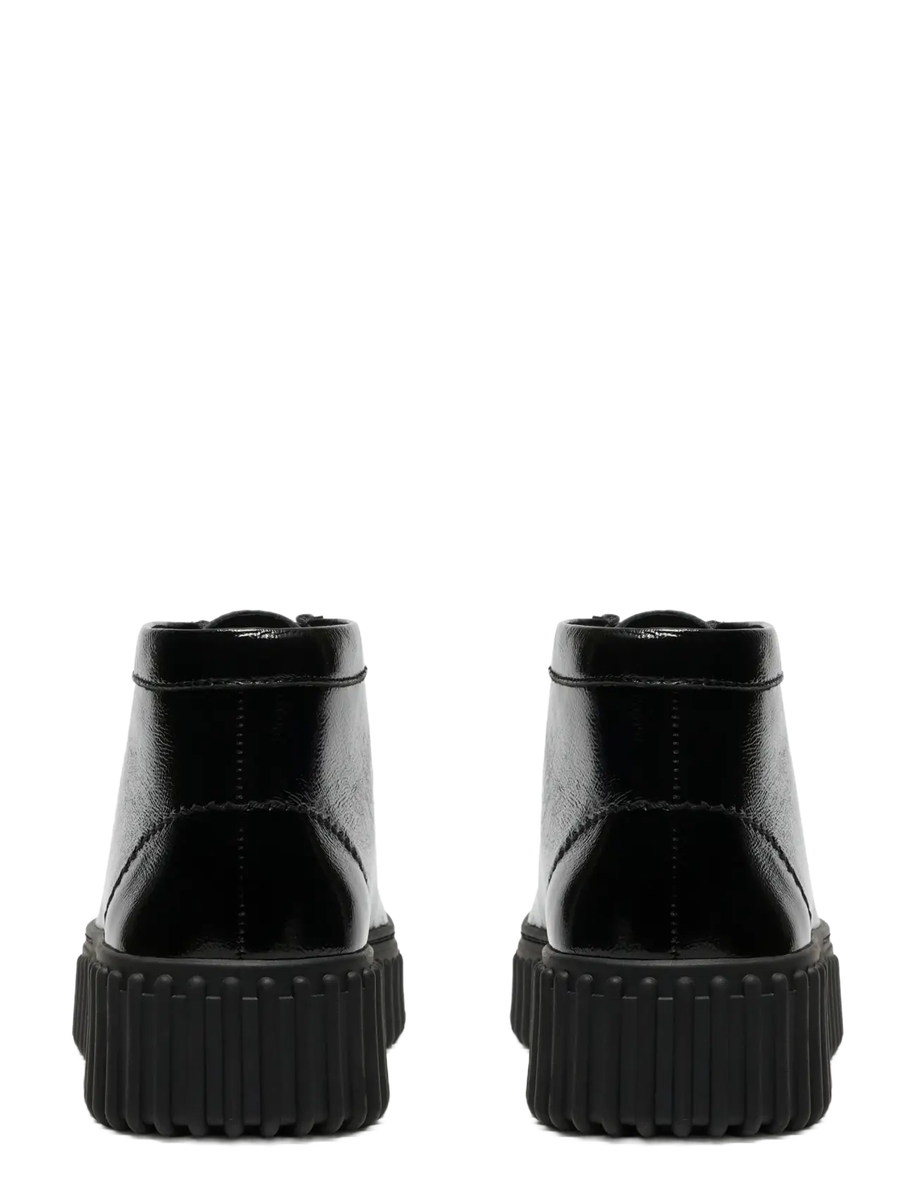 Clarks - Torhill Moss D - laced boots - black metallic - 1