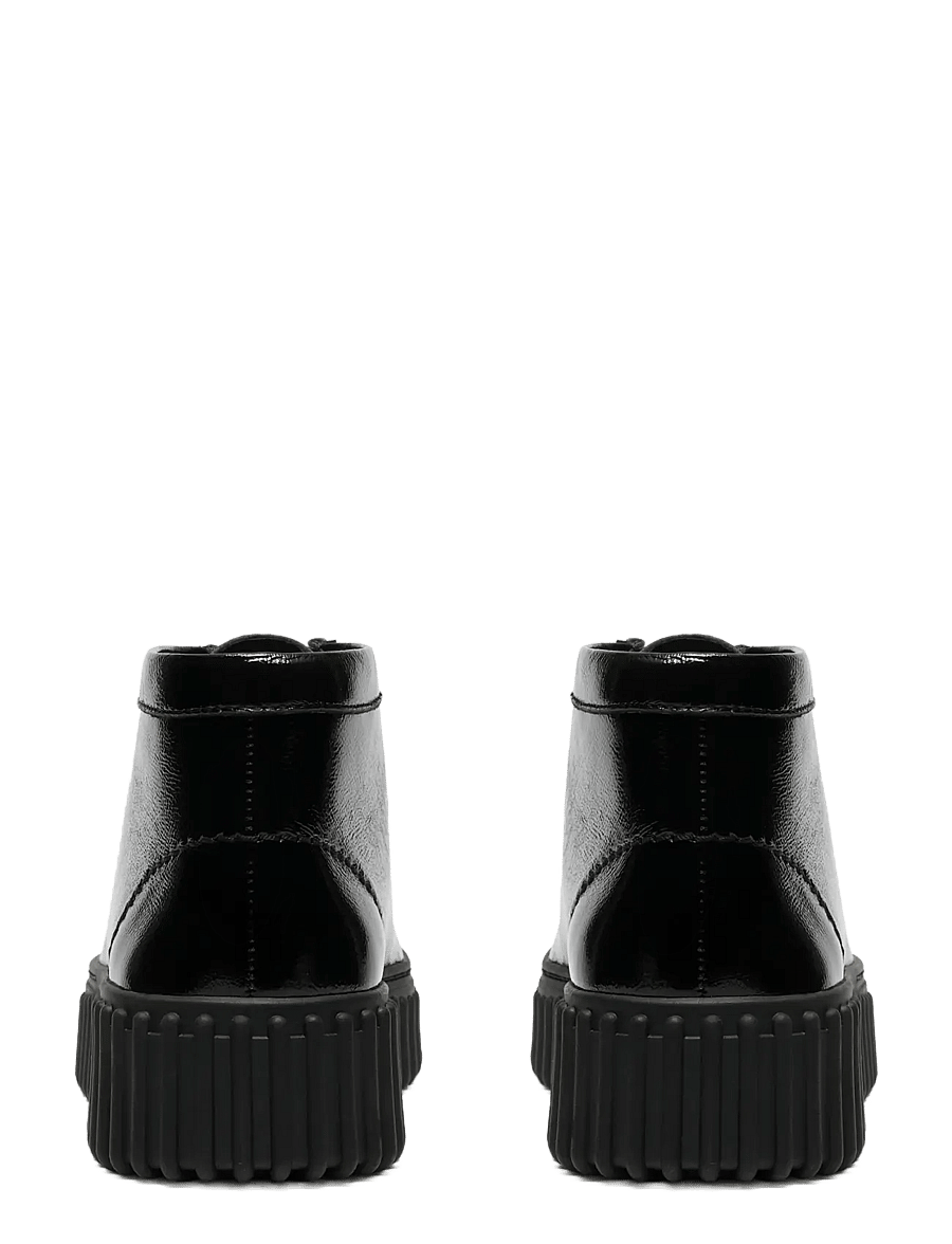 Clarks - Torhill Moss D - laced boots - black metallic - 1