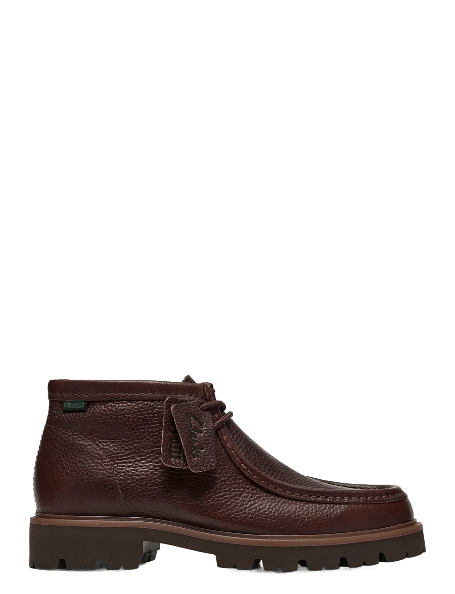 Clarks - Cleyhill Top G - chukka-saapad - dark brown lea - 0