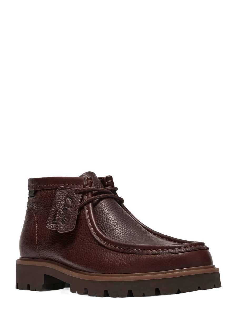 Clarks - Cleyhill Top G - chukka-saapad - dark brown lea - 1