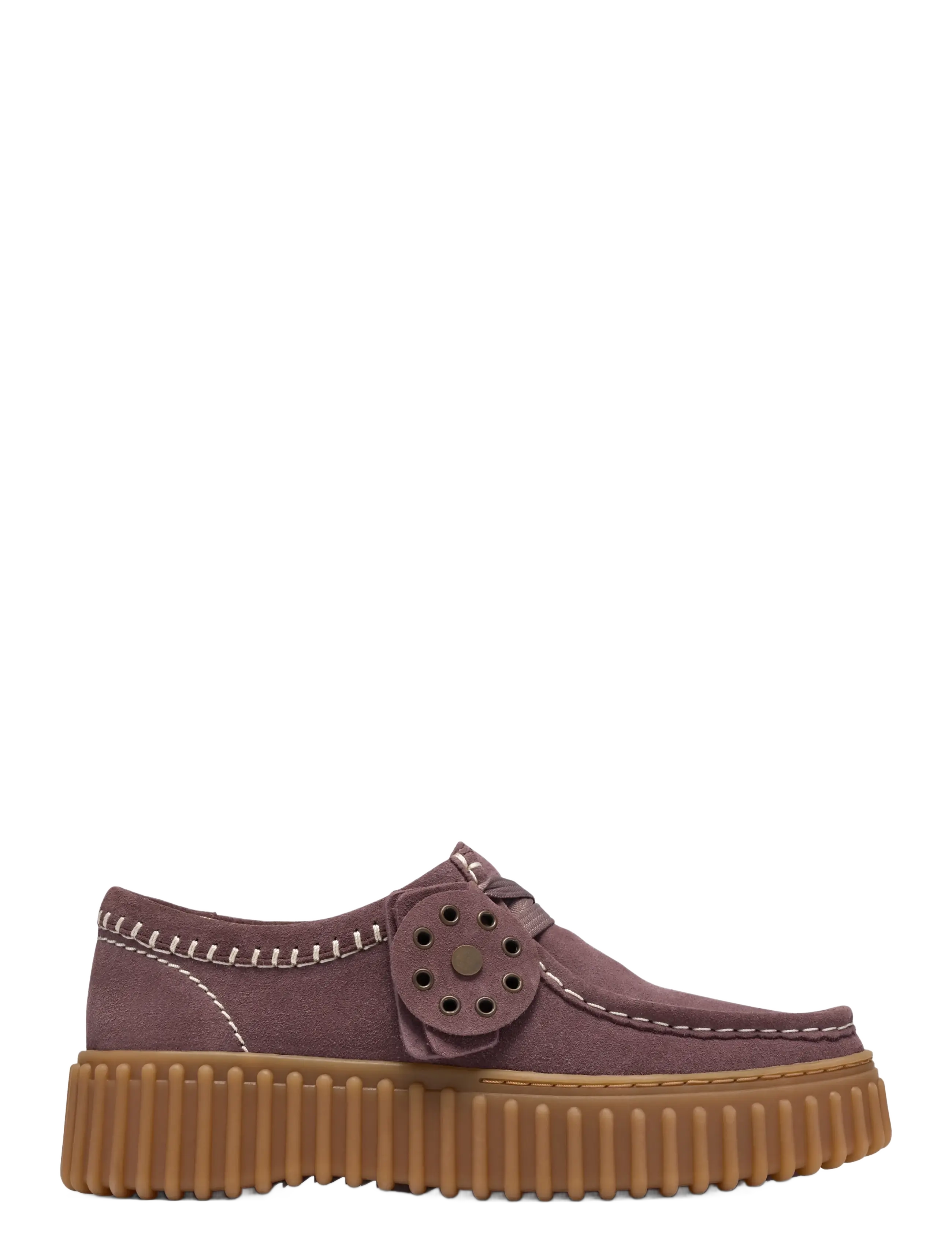 Clarks Torhill Bee D - Laced shoes - PLUM / purple