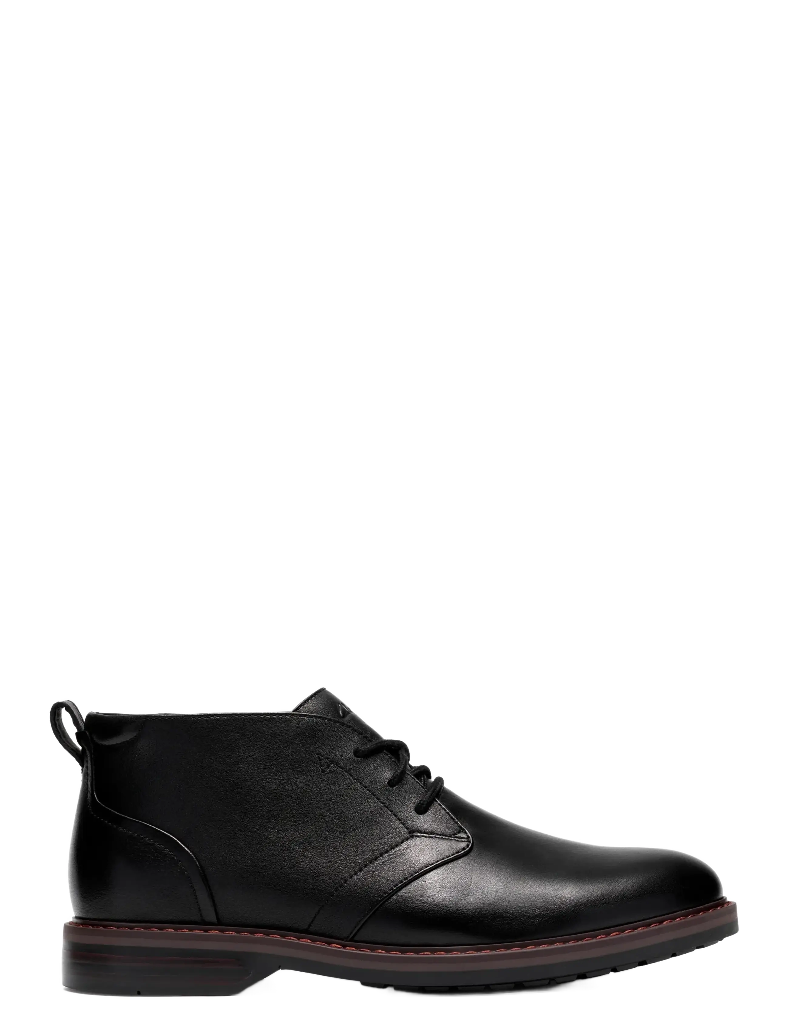 Clarks Aldwin2 Chukka G - Stiefel - BLACK LEATHER / black