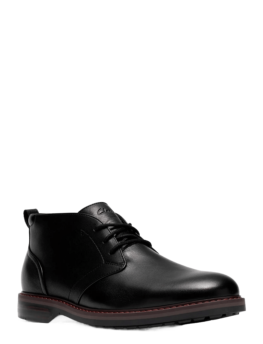 Clarks - Aldwin2 Chukka G - chukka boots - black leather - 1