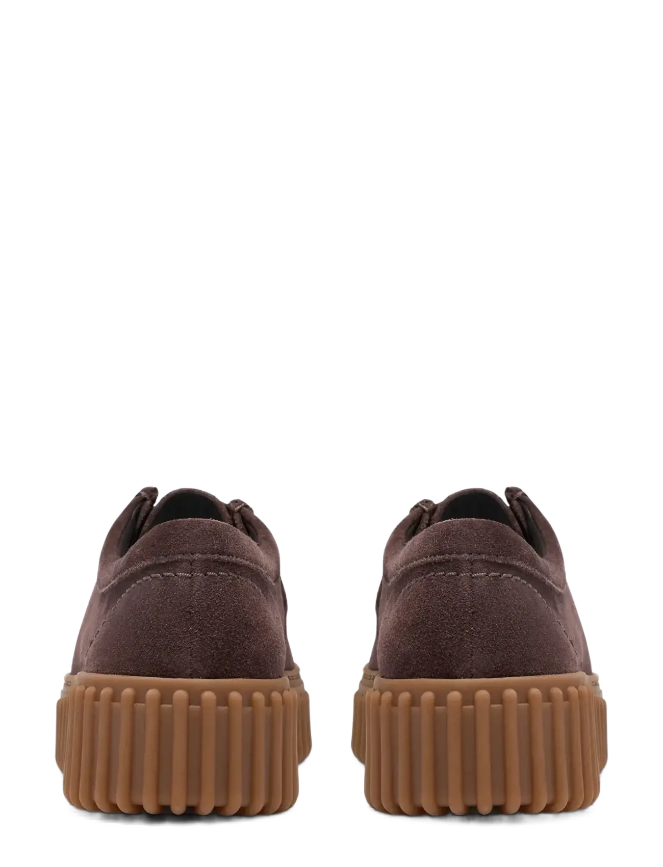Clarks - Torhill Bee D - dark brown suede - 3