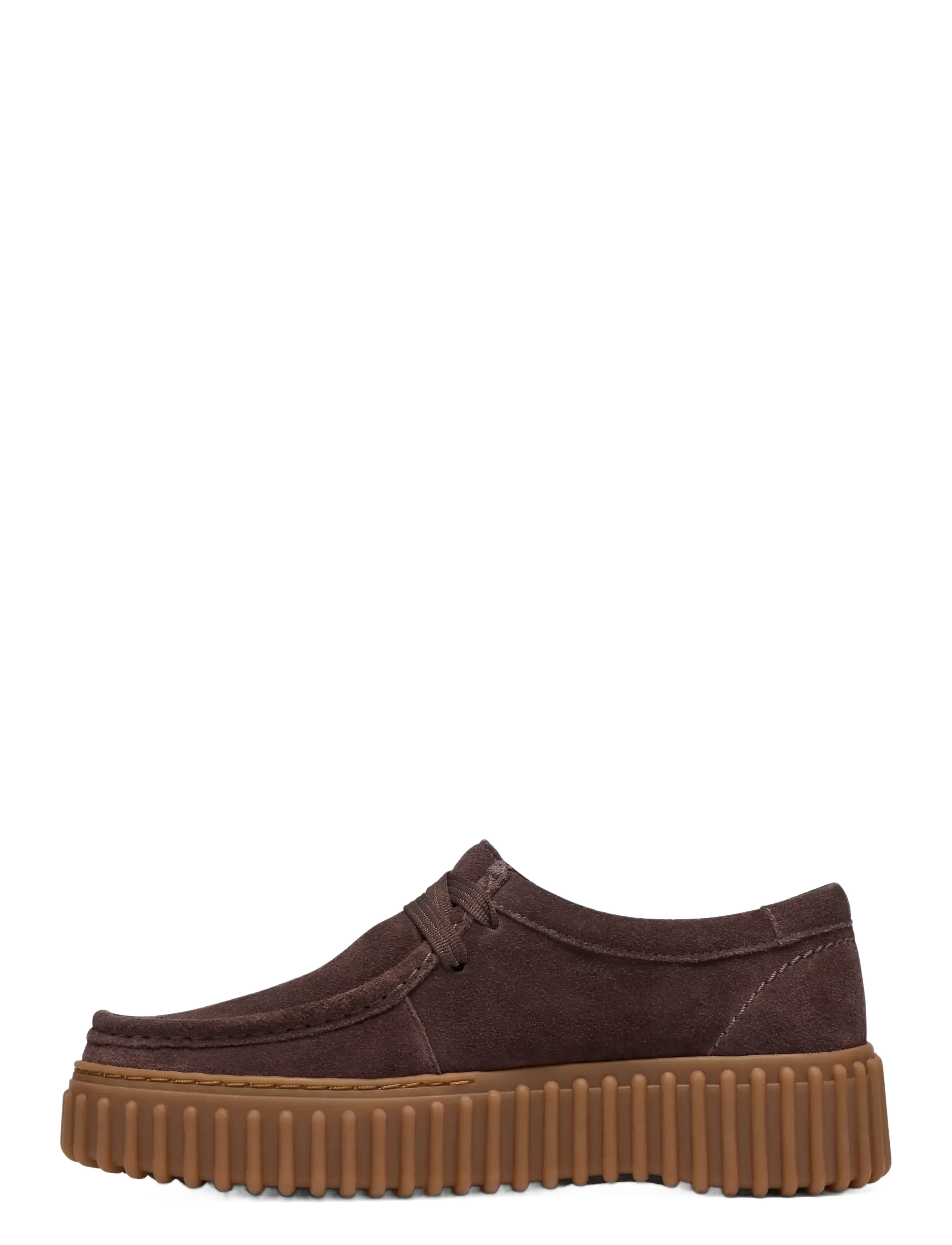 Clarks - Torhill Bee D - dark brown suede - 5
