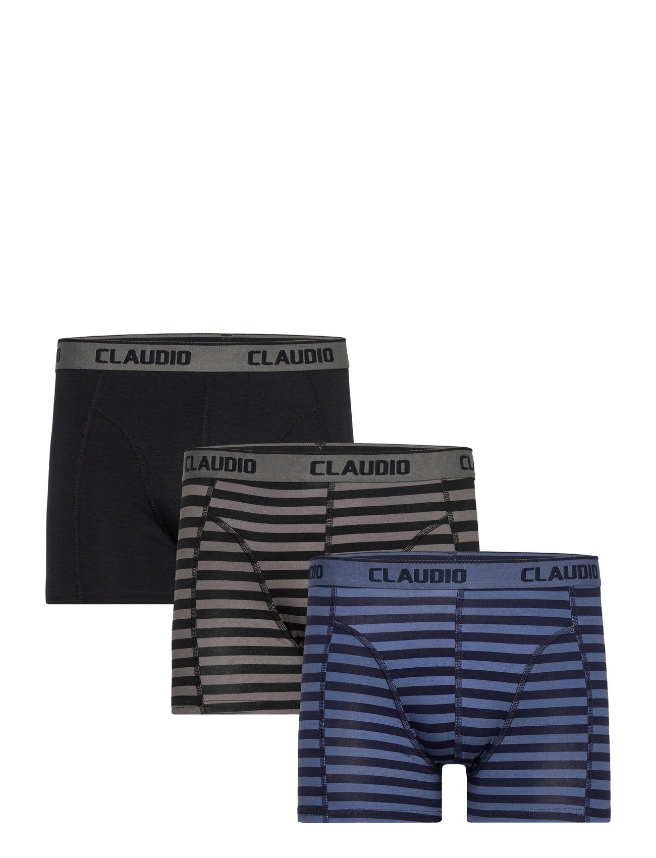 Claudio 3-Pack Tights, 3-pak Boxershorts, Sort, Str: S
