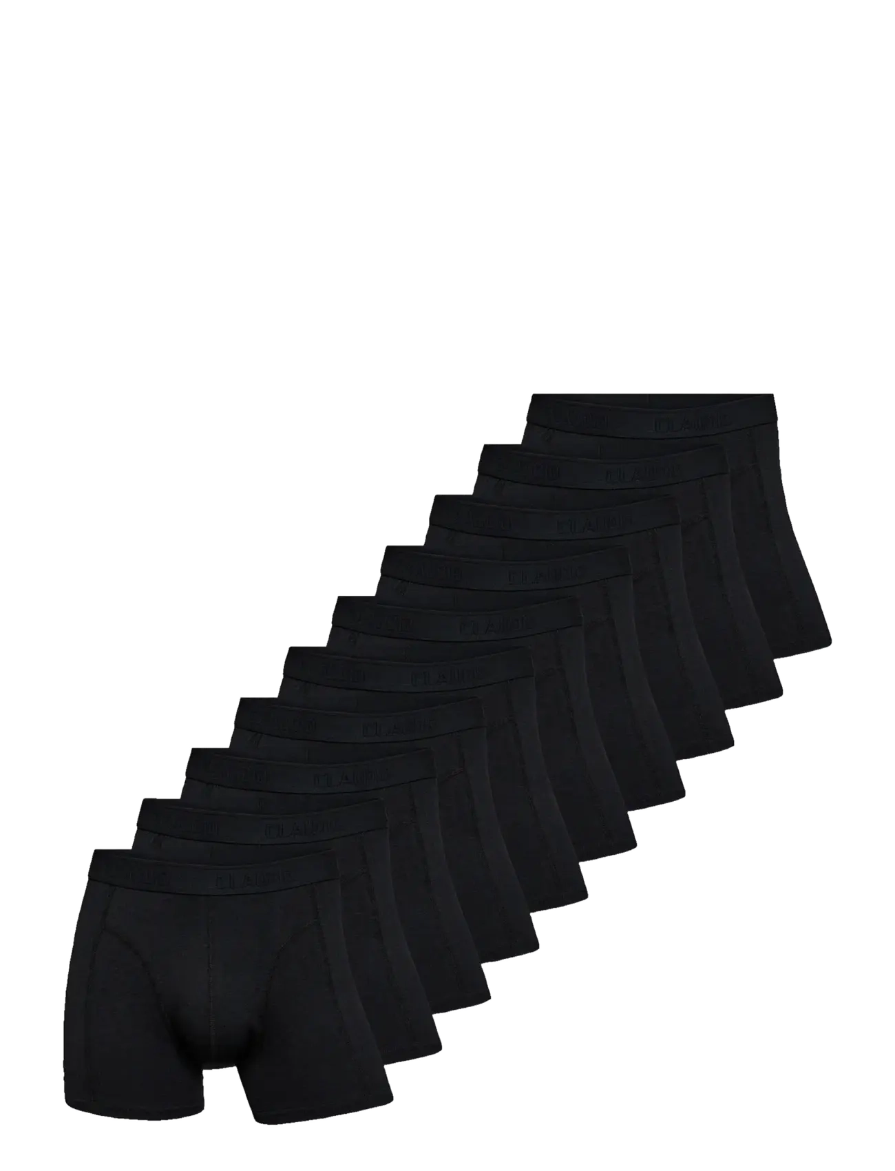 Claudio Claudio trunk 10-pack. - Multipack underkläder - BLACK / black