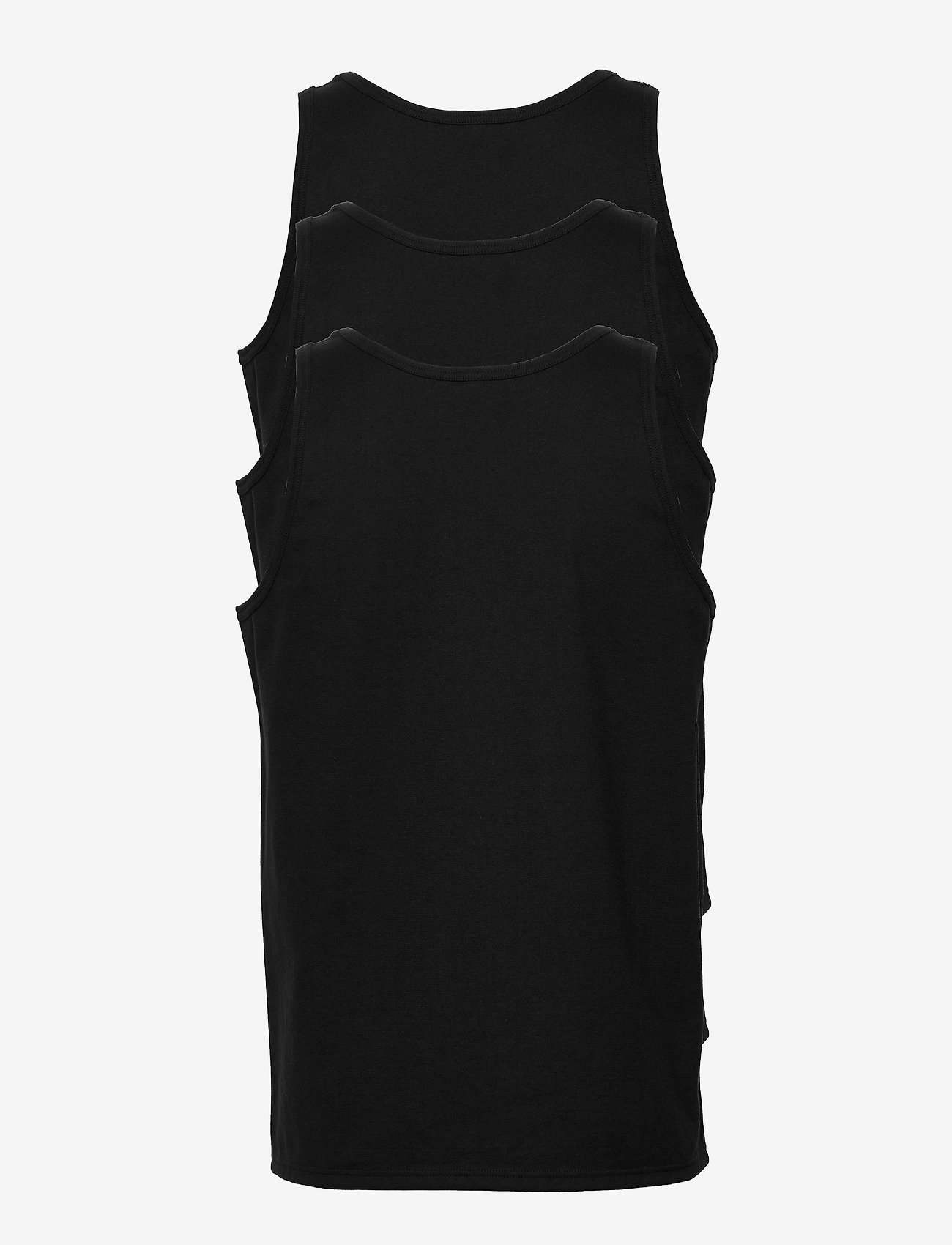 Claudio - Claudio Singlet 3-pack, organi - black - 1
