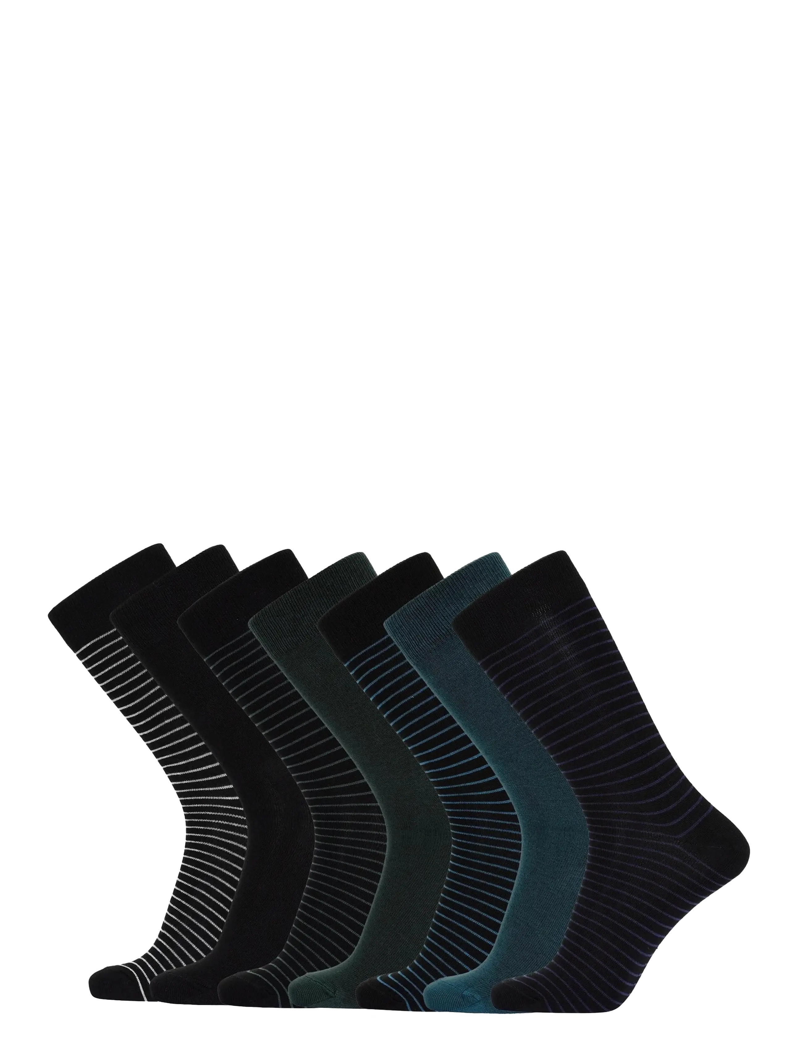 CLAUDIO Claudio Socken 7-Pack Patterned - 40-47 - Herren