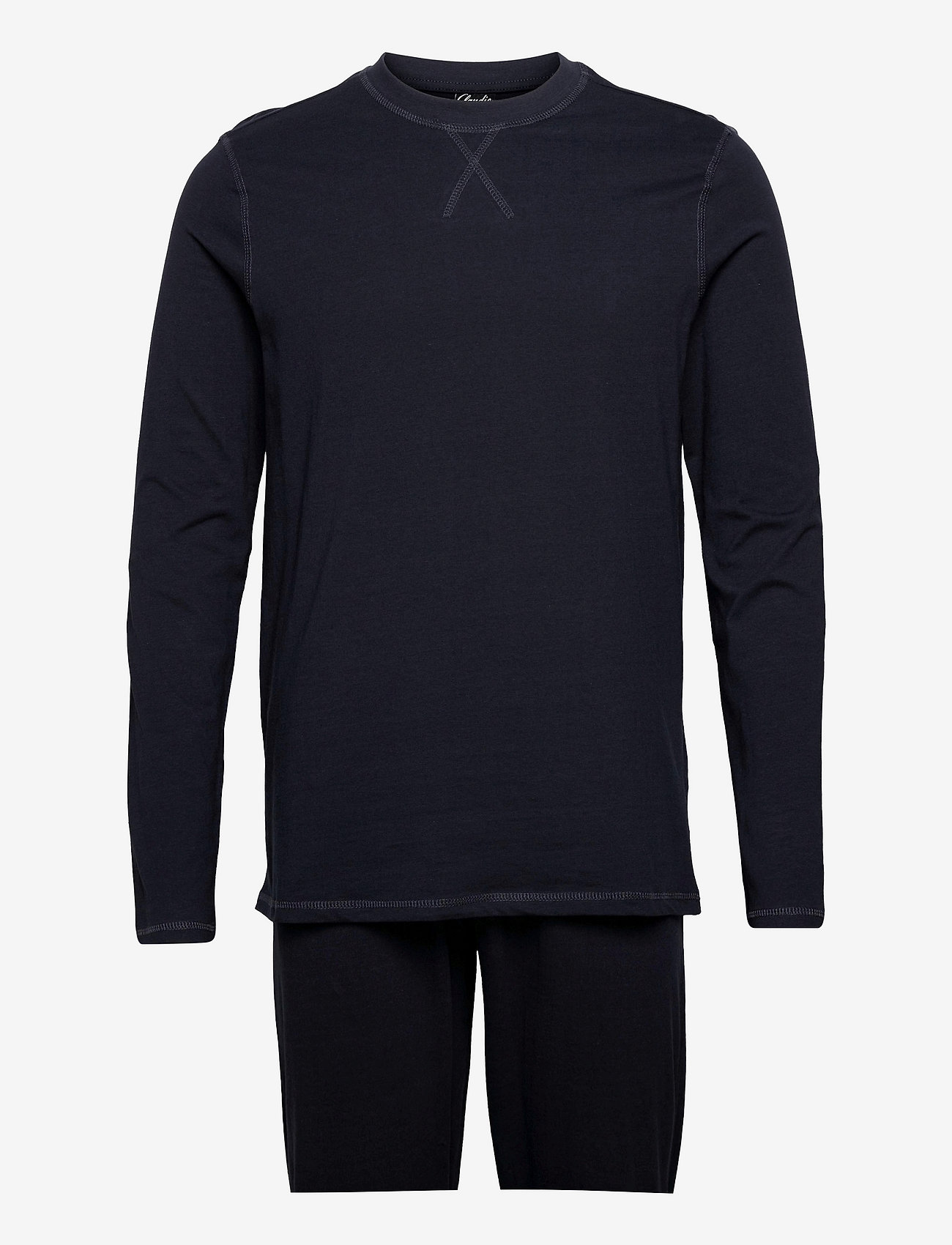 Claudio - Claudio Pyjamas jersey - nightwear - navy - 0