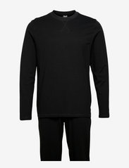 Claudio - Claudio Pyjamas jersey - nightwear - svart - 0