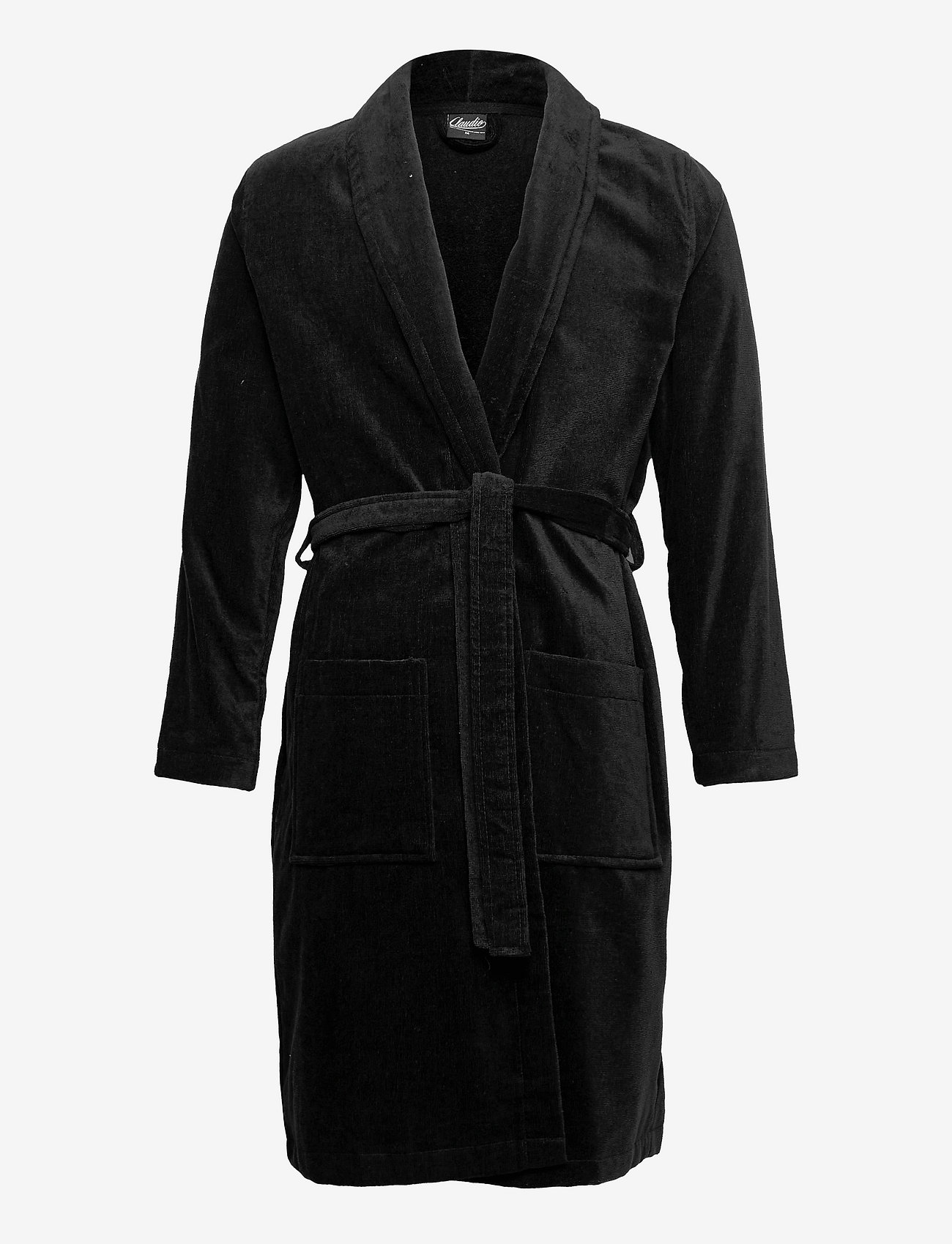Claudio - Claudio Bathrobe.. - nattøj - svart - 0