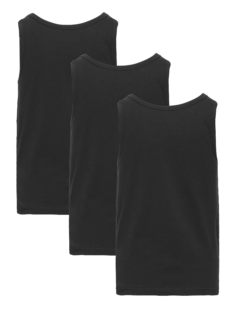 Claudio - Claudio Boys 3-pack singlet - Ærmeløs undertrøje - svart - 1