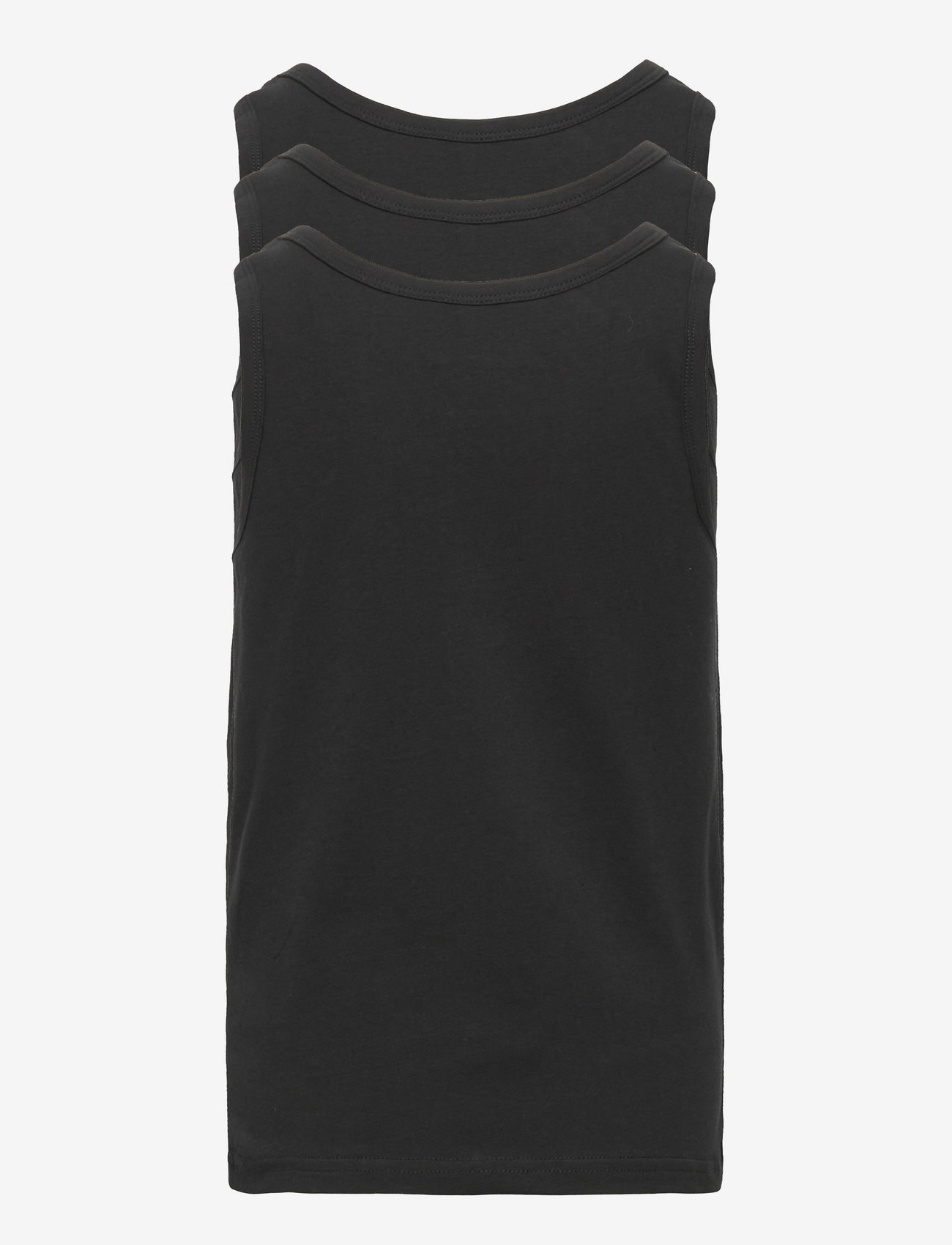 Claudio - Claudio Boys 3-pack singlet - tank top - svart - 2