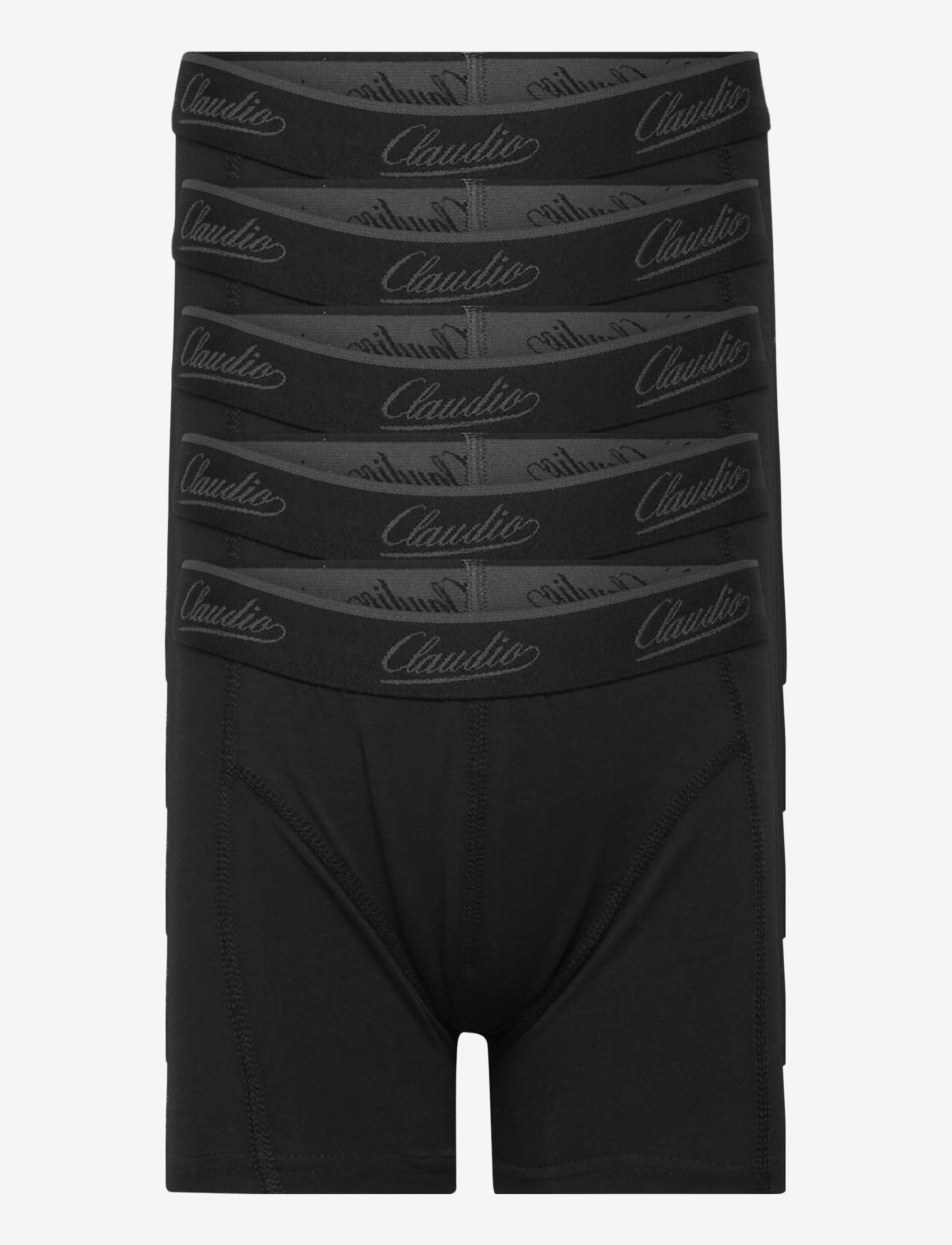 Claudio Boys 5-pack tights - SVART
