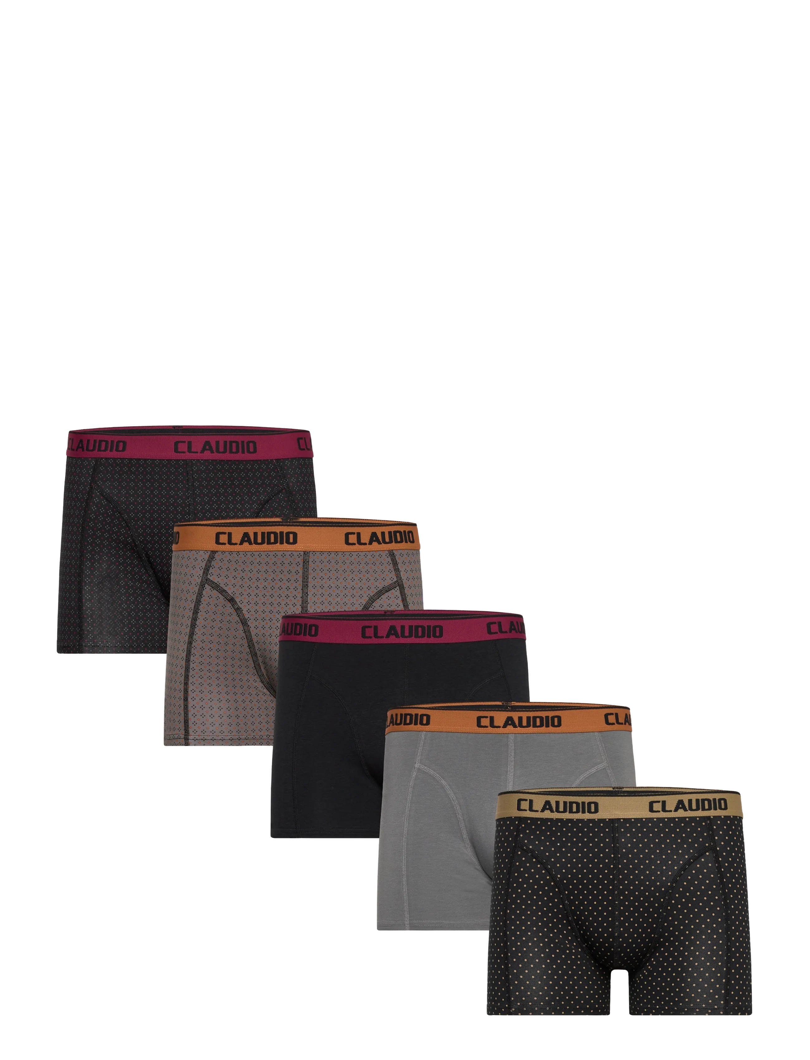 Claudio 5-pack tights - MULTICOLOU