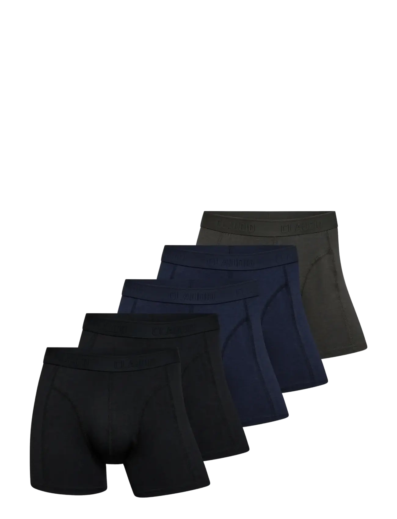 Claudio 5-Pack Tights, 3XL, Underwear, Mehrfarbig/gemustert - Boxers, Männerswear