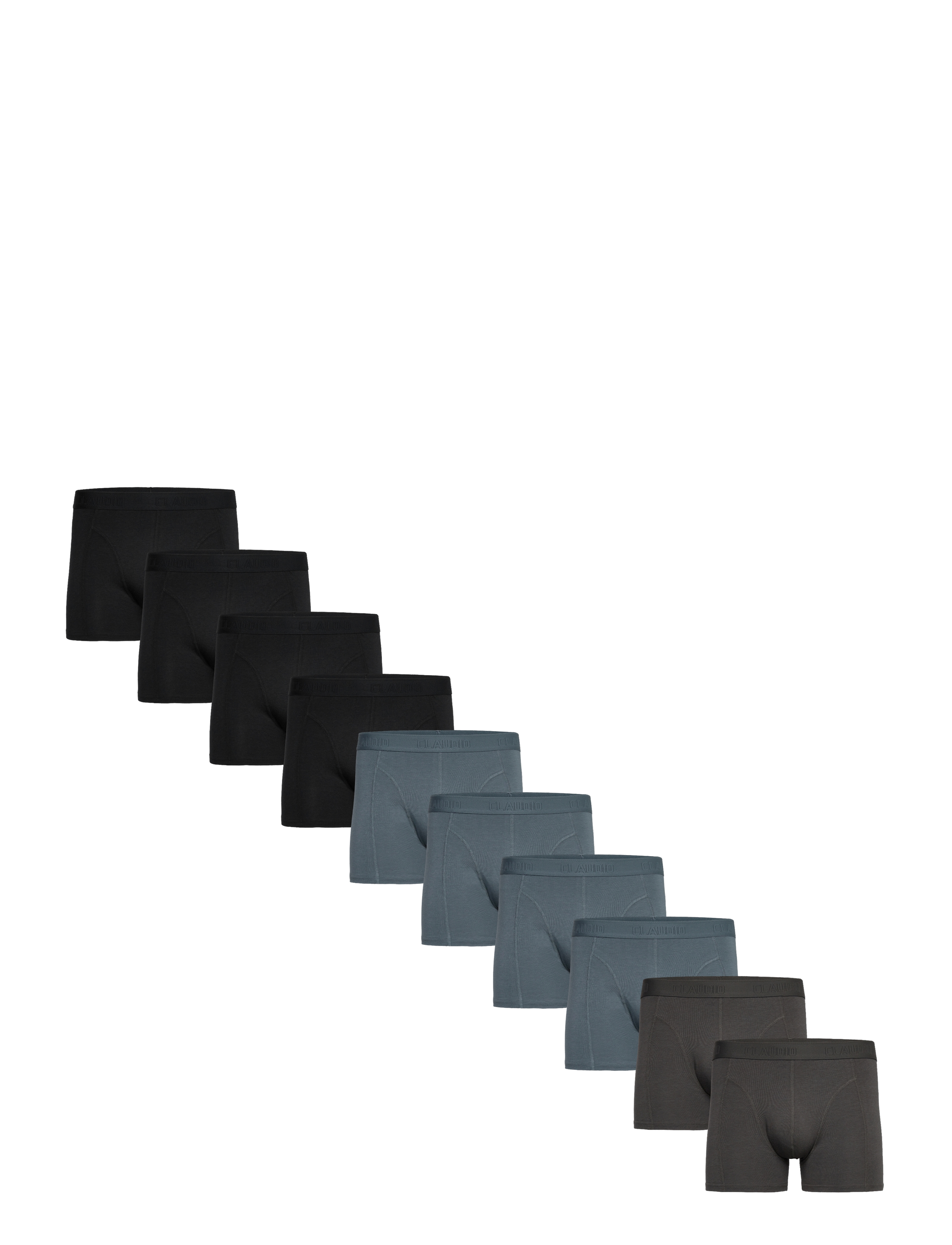 CLAUDIO Claudio 10-Pack Strumpfhose Blau - L - Herren