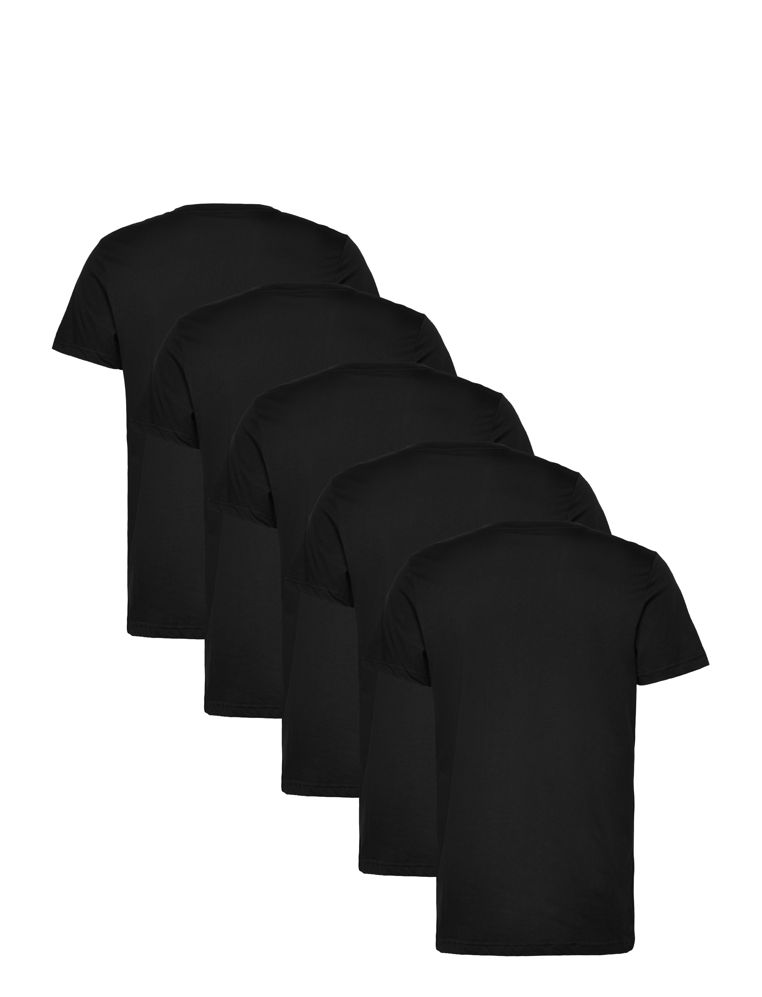 Claudio - Claudio 5-pack t-shirt cotton - multipack t-shirts - black - 3