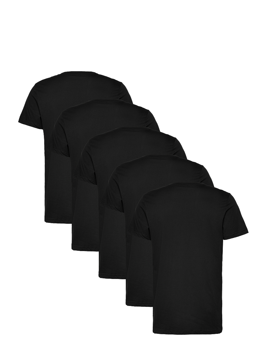 Claudio - Claudio 5-pack t-shirt cotton - multipack t-shirts - black - 3