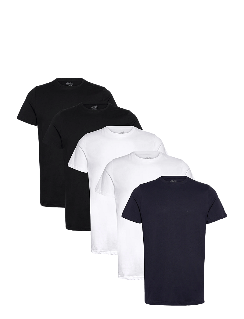 Claudio - Claudio 5-pack t-shirt cotton - multipack t-shirts - multicolour - 0