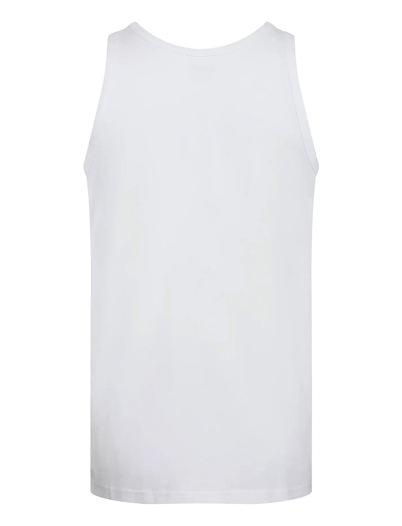 Claudio - Claudio 2-pack tanktop cotton - marškinėliai be rankovių - white - 2