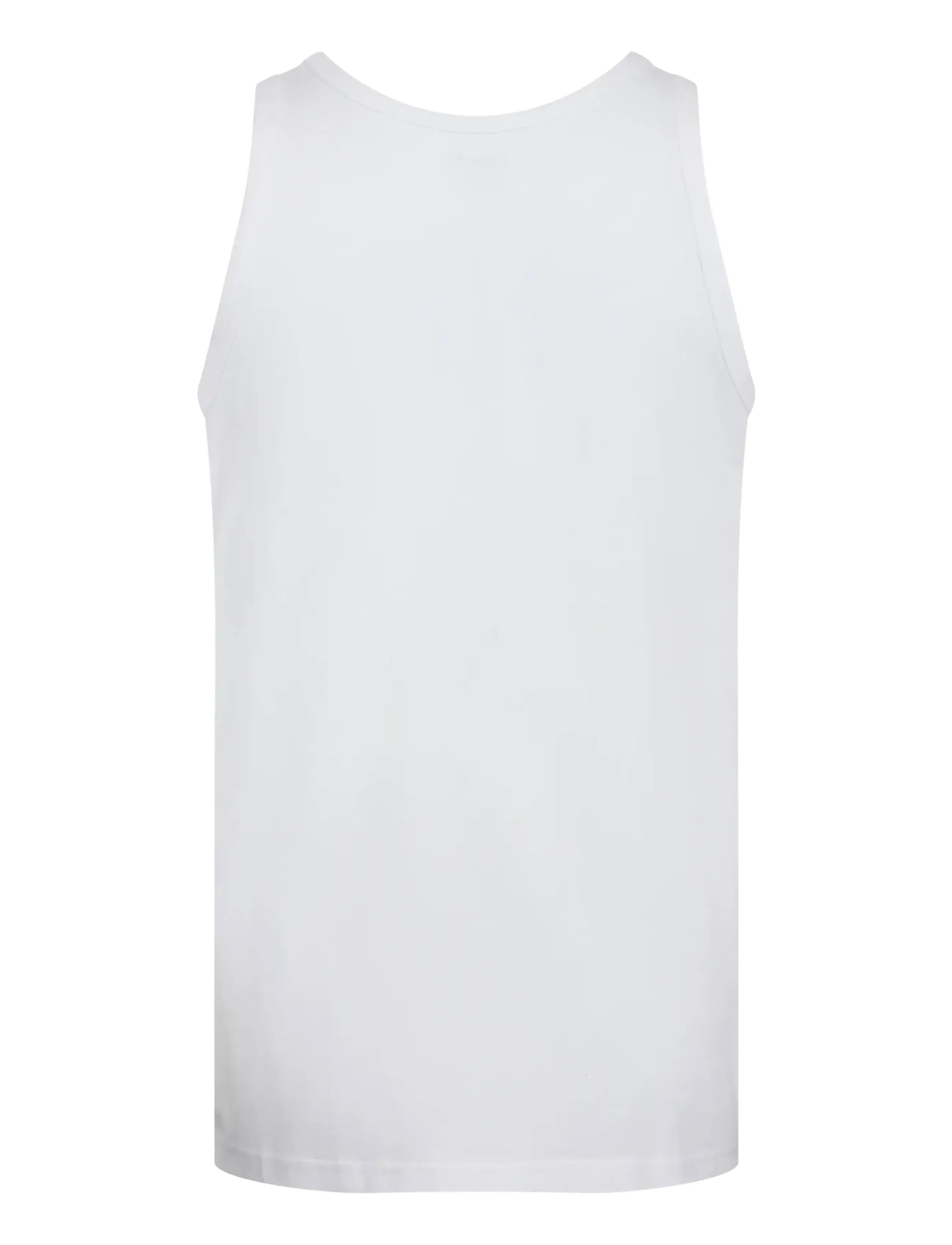 Claudio - Claudio 2-pack tanktop cotton - hlýrabolir - white - 2