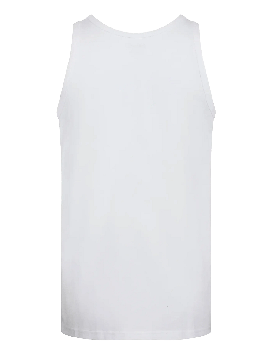 Claudio - Claudio 2-pack tanktop cotton - hlýrabolir - white - 2