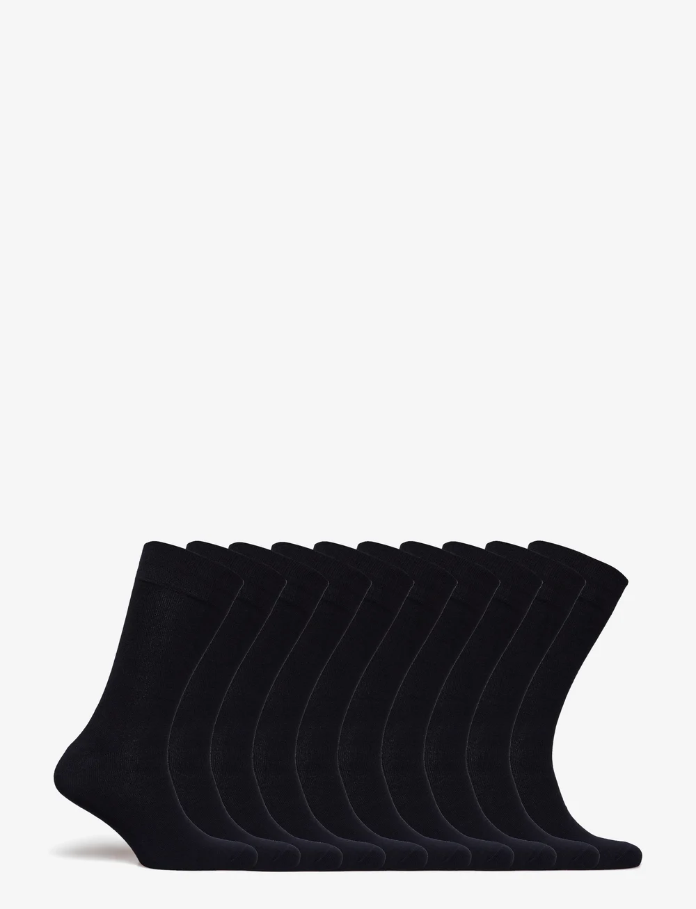 Claudio - Claudio socks bamboo 10pc FSC - crew socks - black - 1