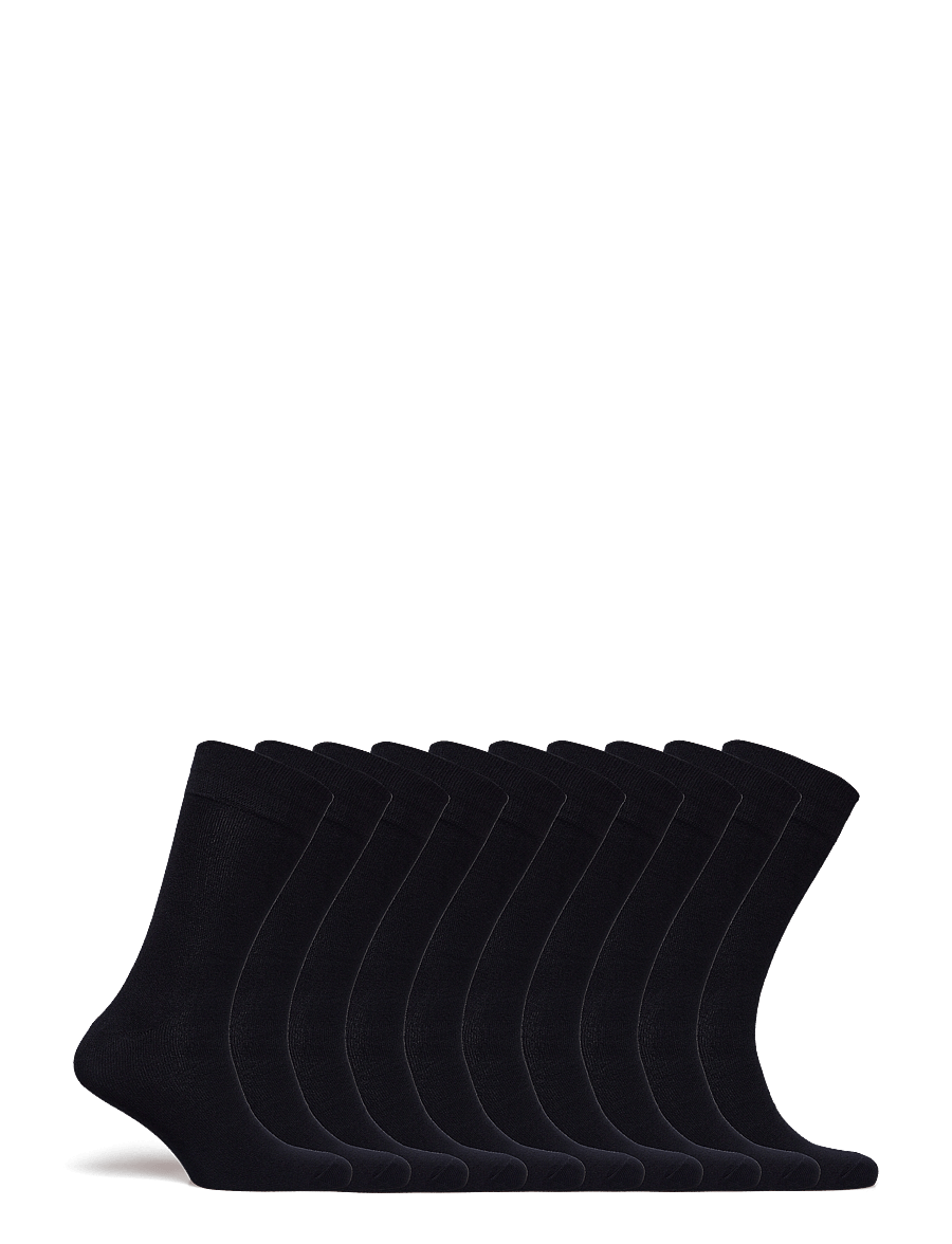 Claudio - Claudio socks bamboo 10pc FSC - vanliga strumpor - black - 4