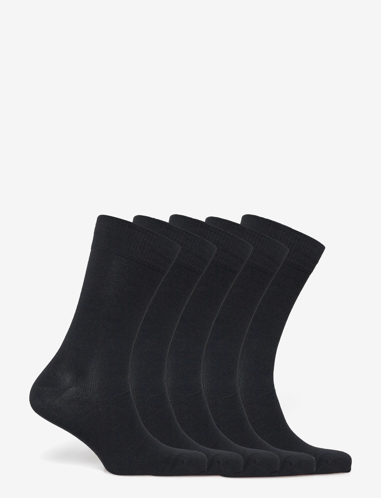 Claudio - Claudio socks bamboo 5 pc FSC - sokker - black - 2