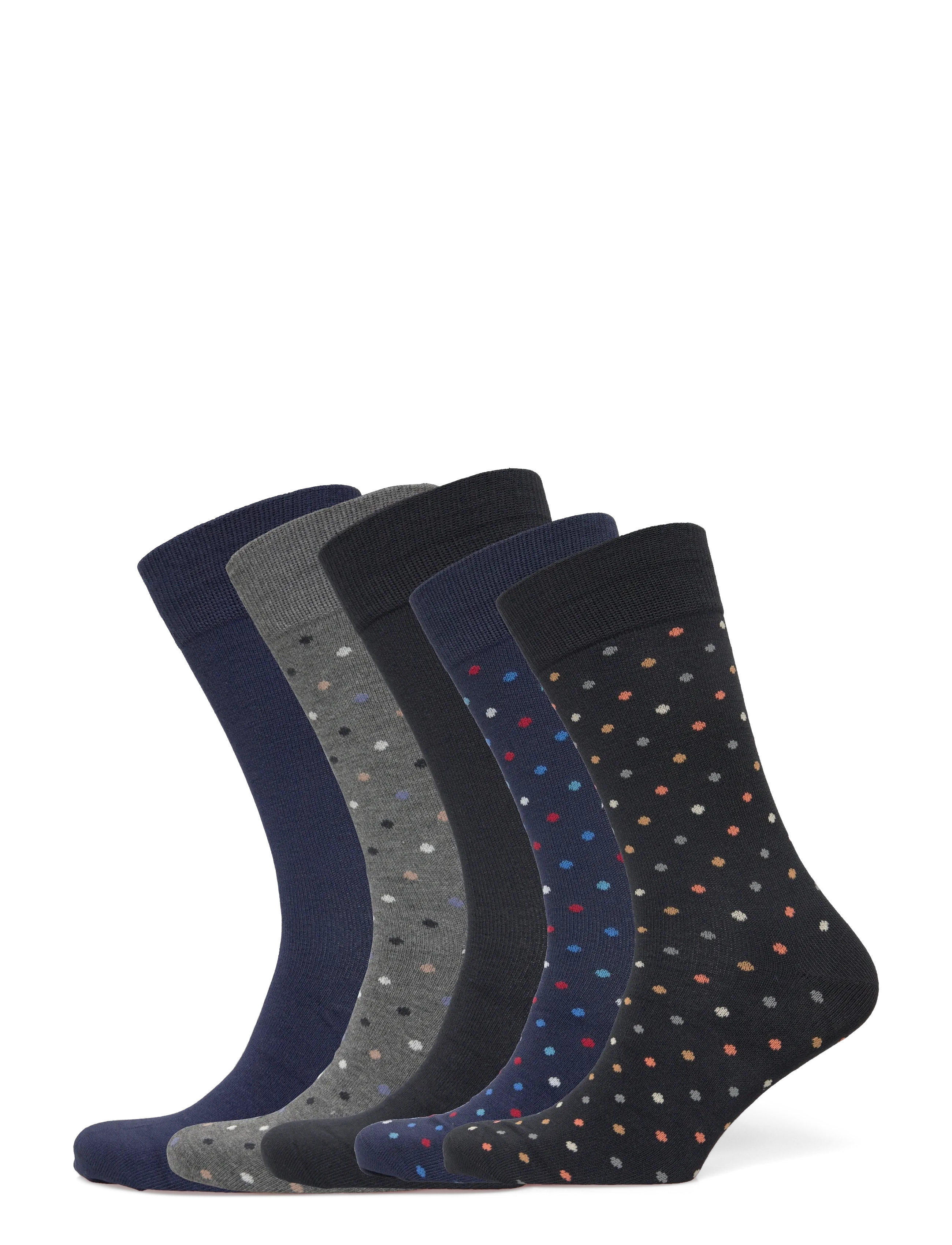 Claudio socks bamboo 5 pc FSC - LYS BLÅ