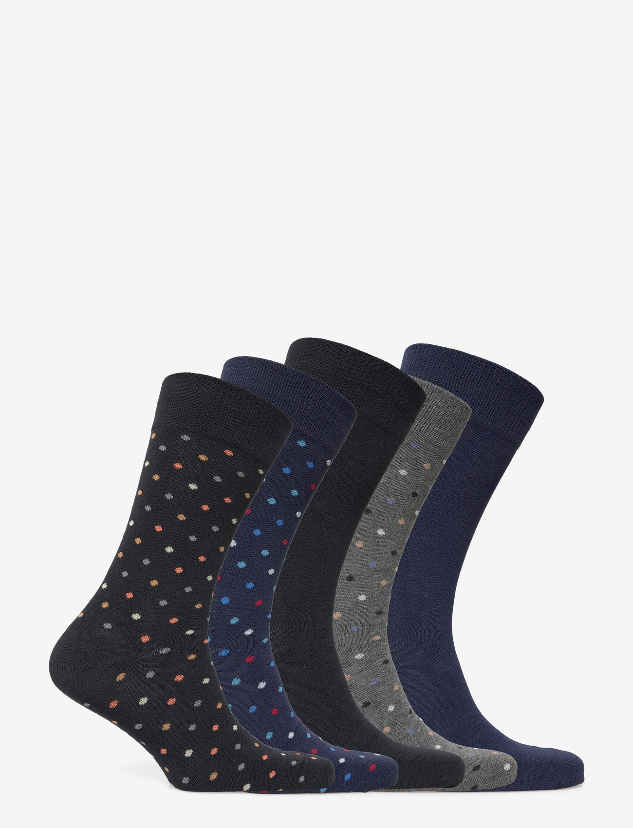 Claudio - Claudio socks bamboo 5 pc FSC - crew-socken - lys blÅ - 1