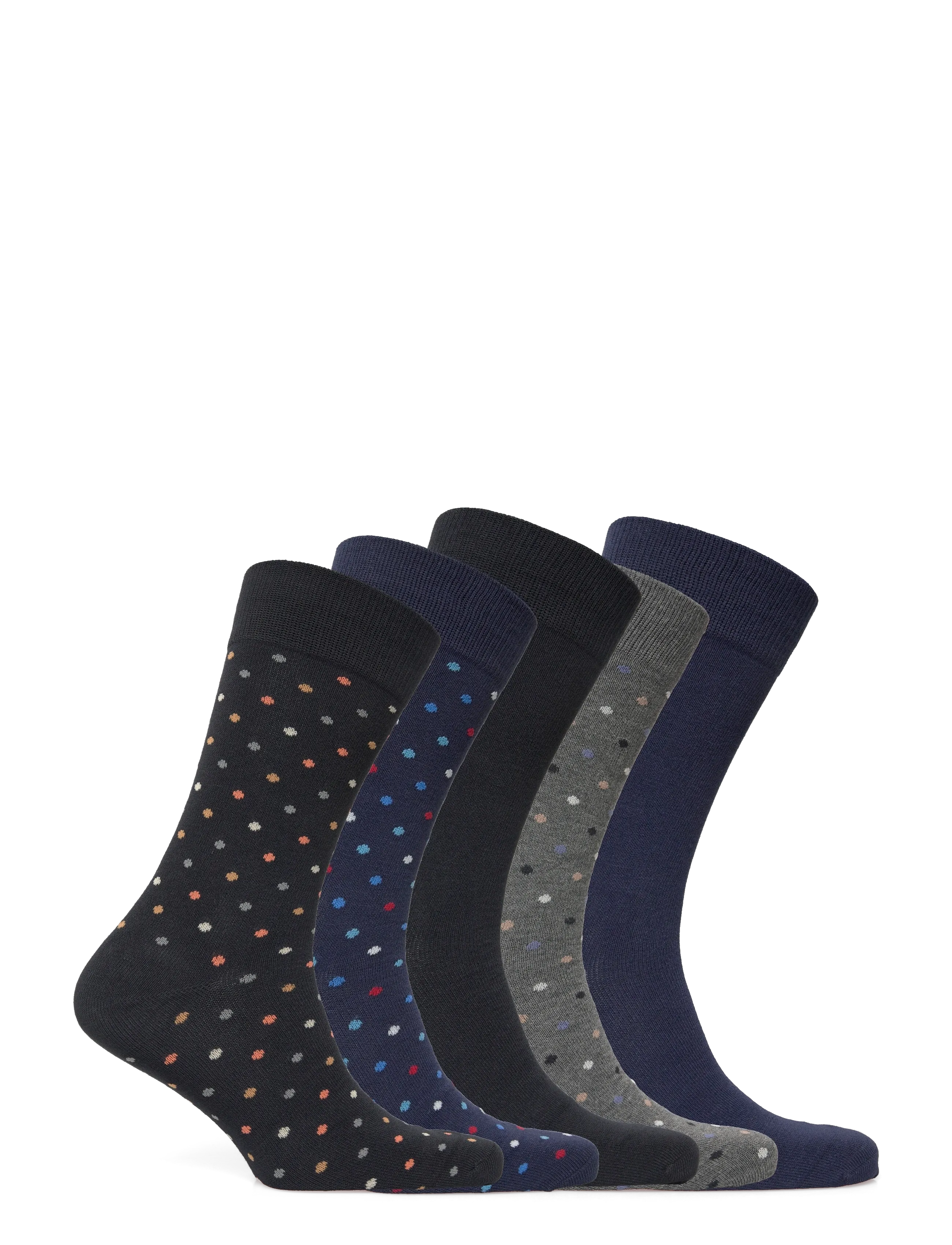 Claudio - Claudio socks bamboo 5 pc FSC - crew-socken - lys blÅ - 1