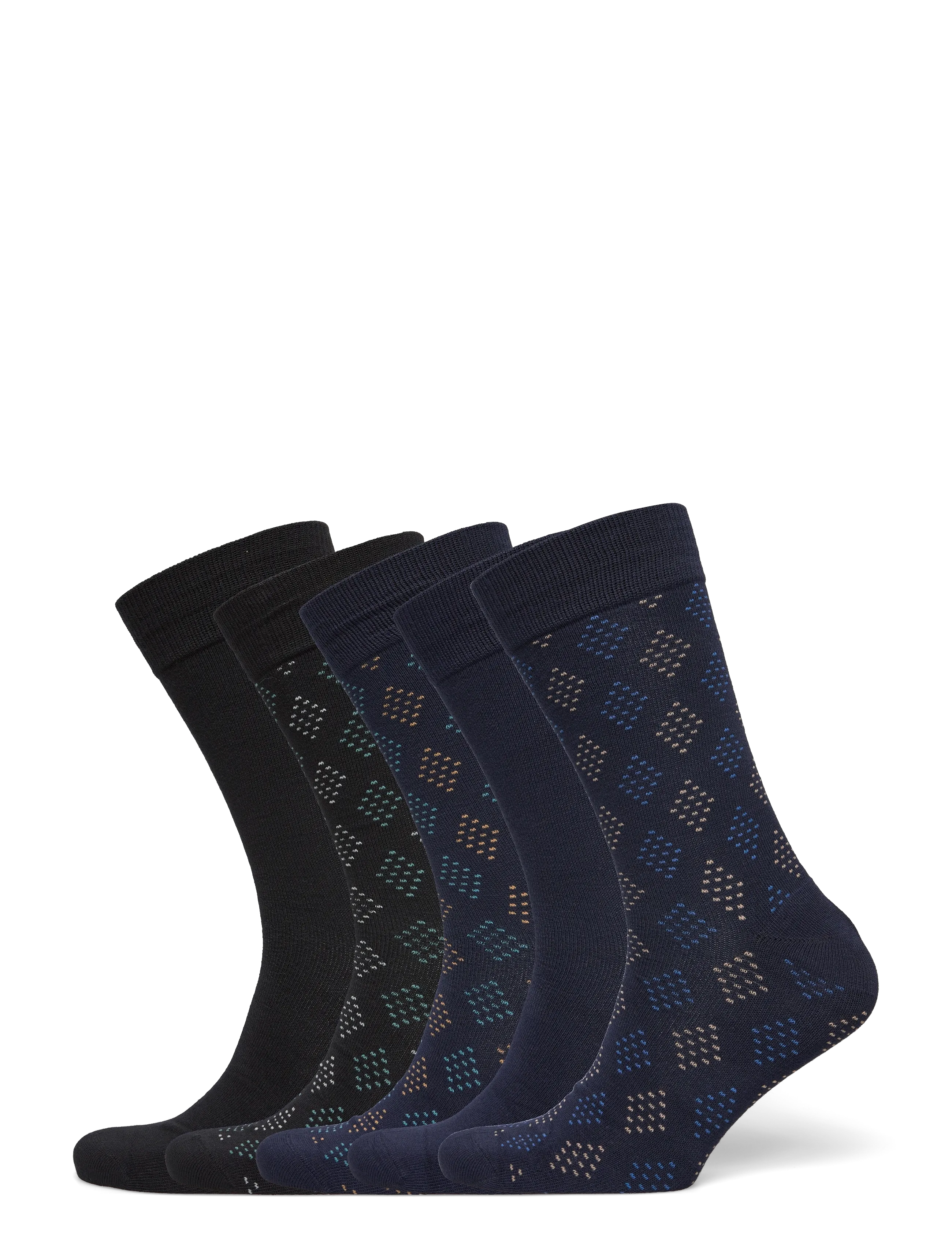 Claudio Claudio socks bamboo 5 pc FSC - Unterwäsche - TRYK KÆDE / black