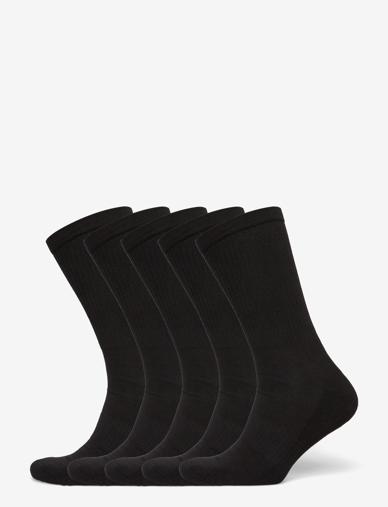 Claudio - Tennis Socks 5-pack ½ terry. - sokker - black - 0