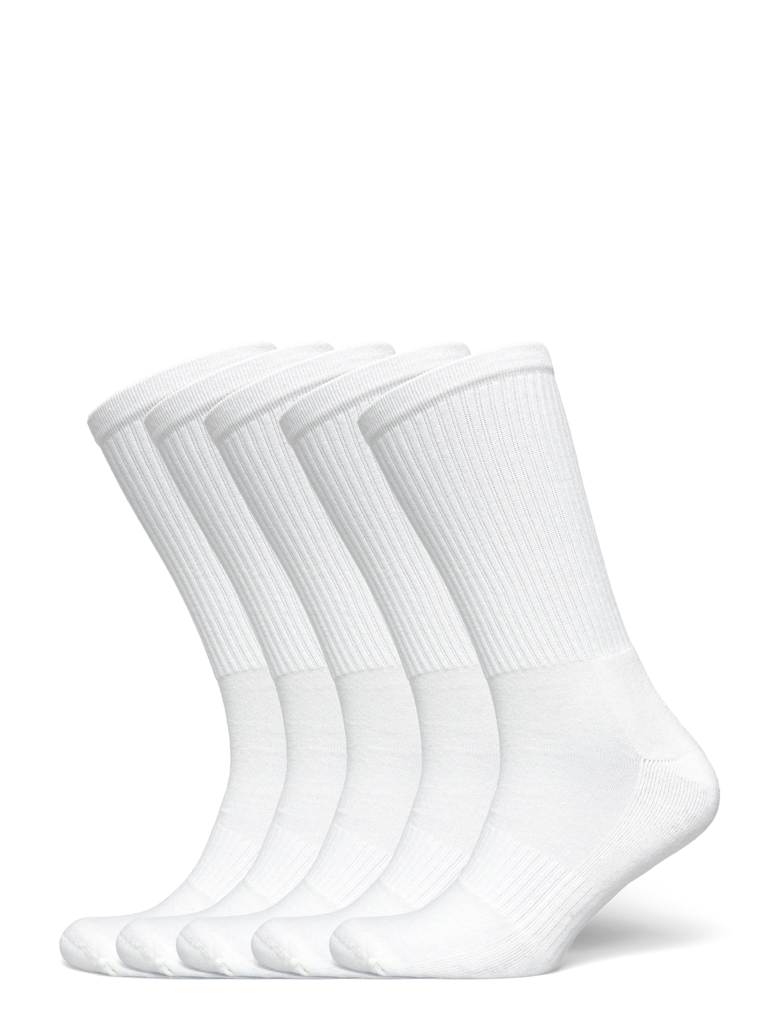 Claudio - Tennis Socks 5-pack ½ terry. - alhaisimmat hinnat - white - 1