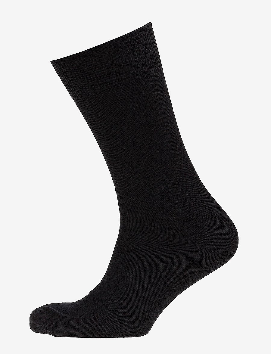 Claudio - Claudio socks solid colours. - klassikalised sokid - black - 0