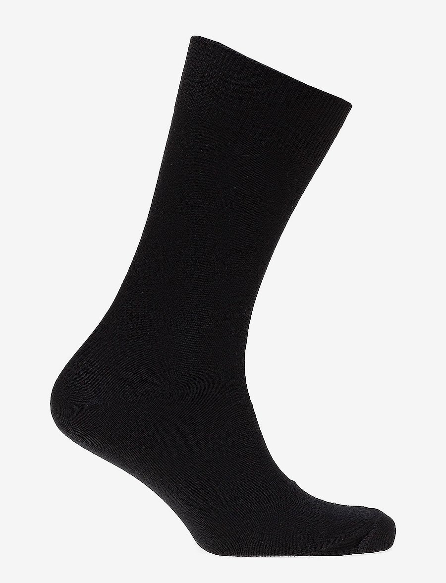 Claudio - Claudio socks solid colours. - klassikalised sokid - black - 1