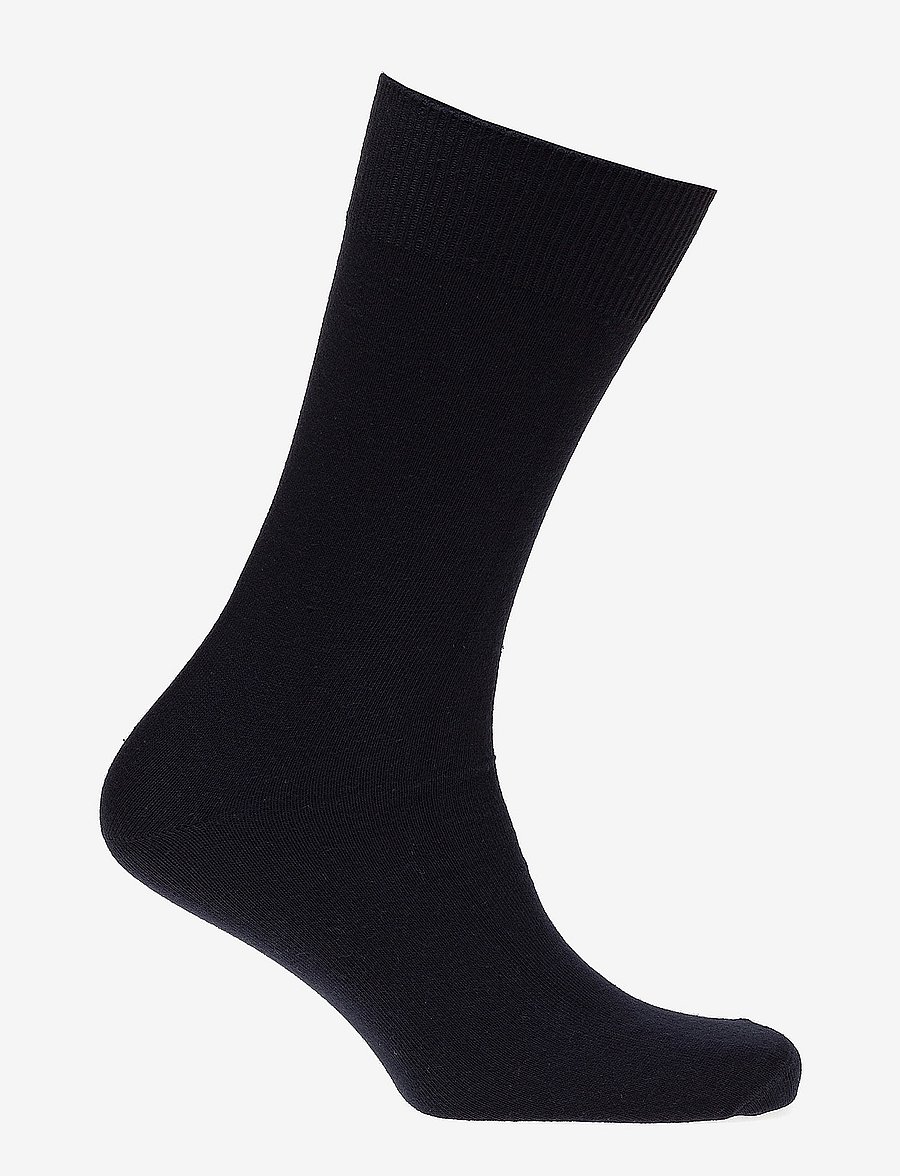 Claudio - Claudio socks solid colours. - crew-socken - navy - 1