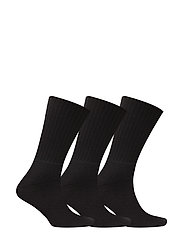 Claudio - Claudio socks tennis 3-pack - lägsta priserna - black - 1