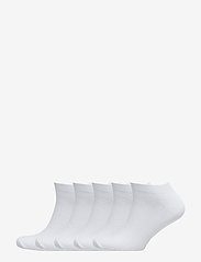 Claudio - Mens 5 pack sneaker socks - termotøj - white - 0
