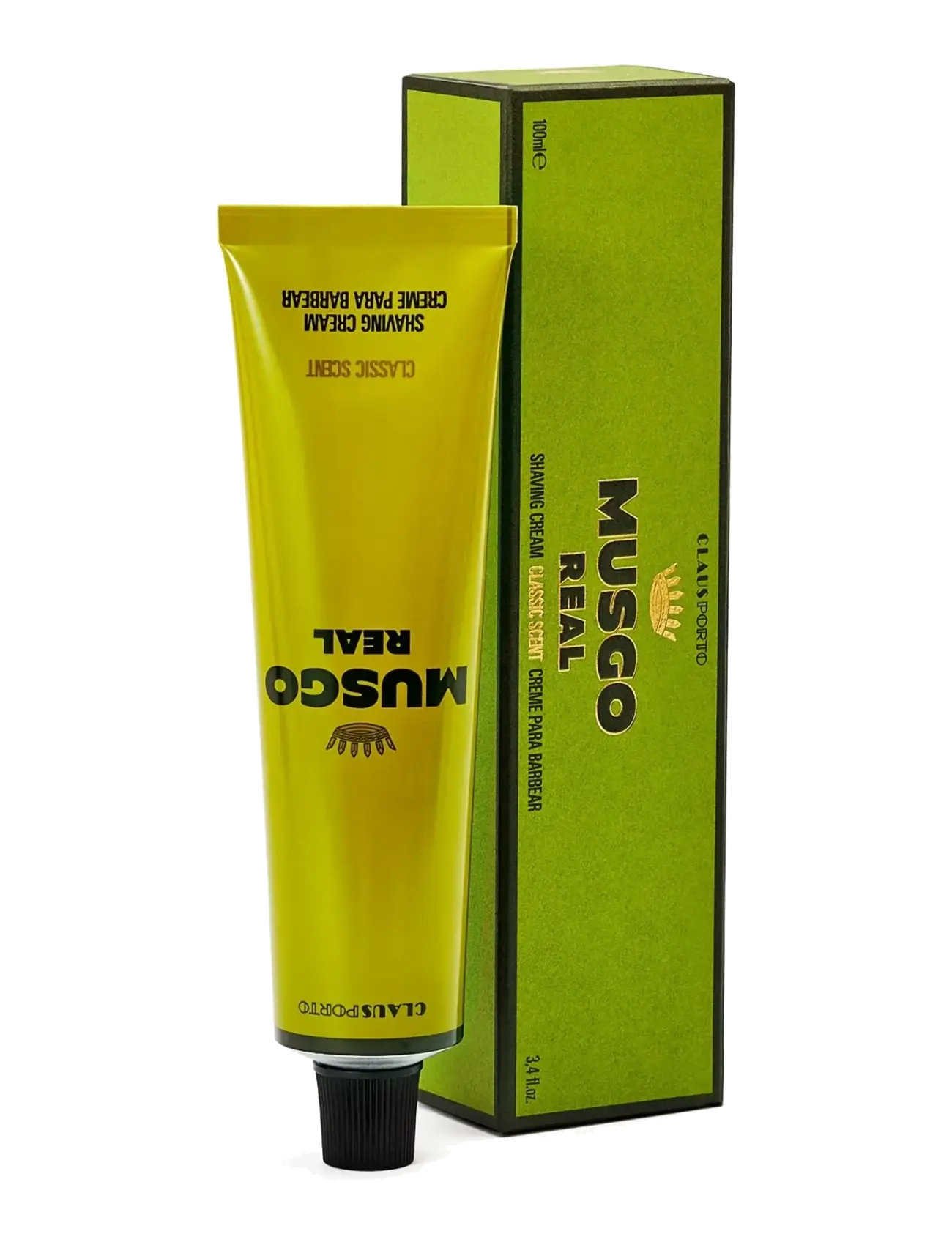 Claus Porto SHAVING CREAM CLASSIC SCENT - 100ml - Rakgel - GREEN / green