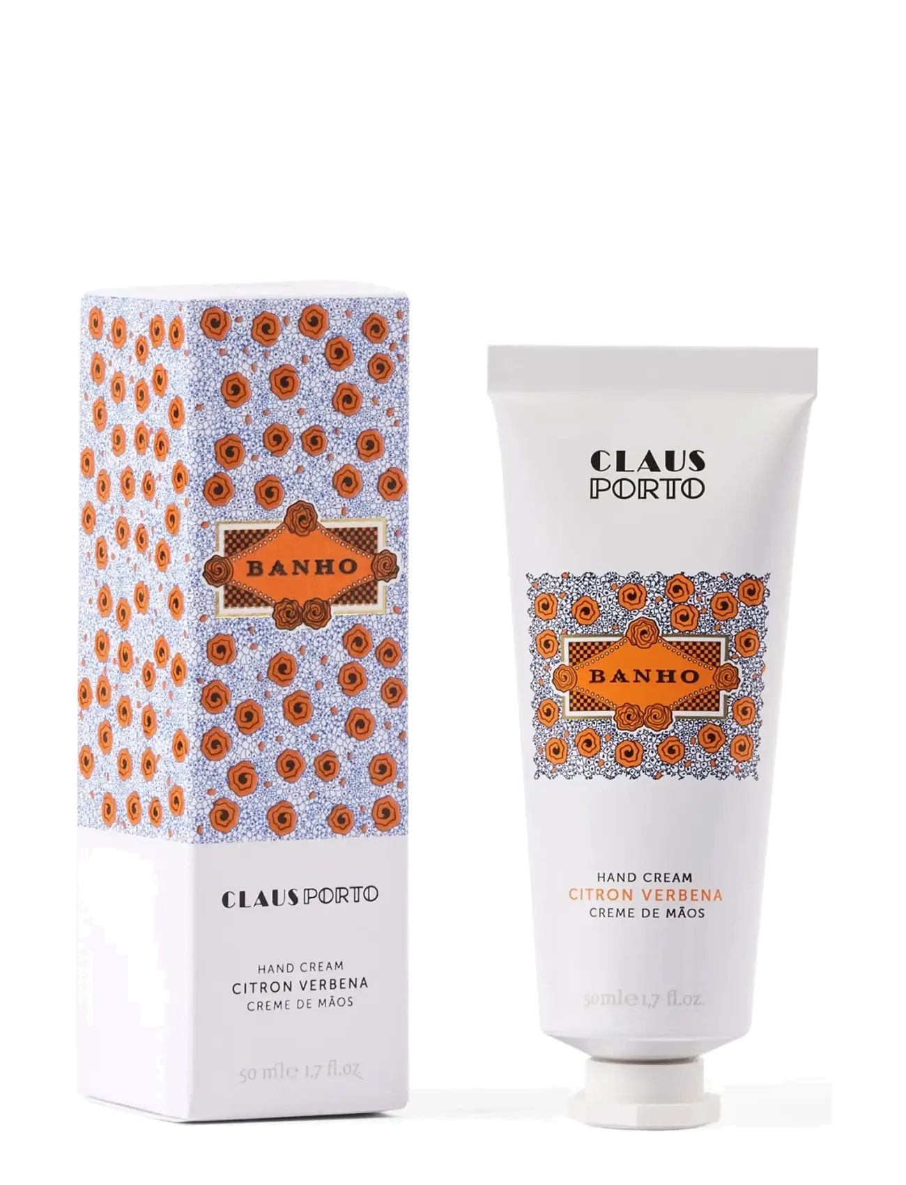 Claus Porto Banho Citrus Verbena Hand Cream - Beauty - Herre - MULTI-COLORED / white