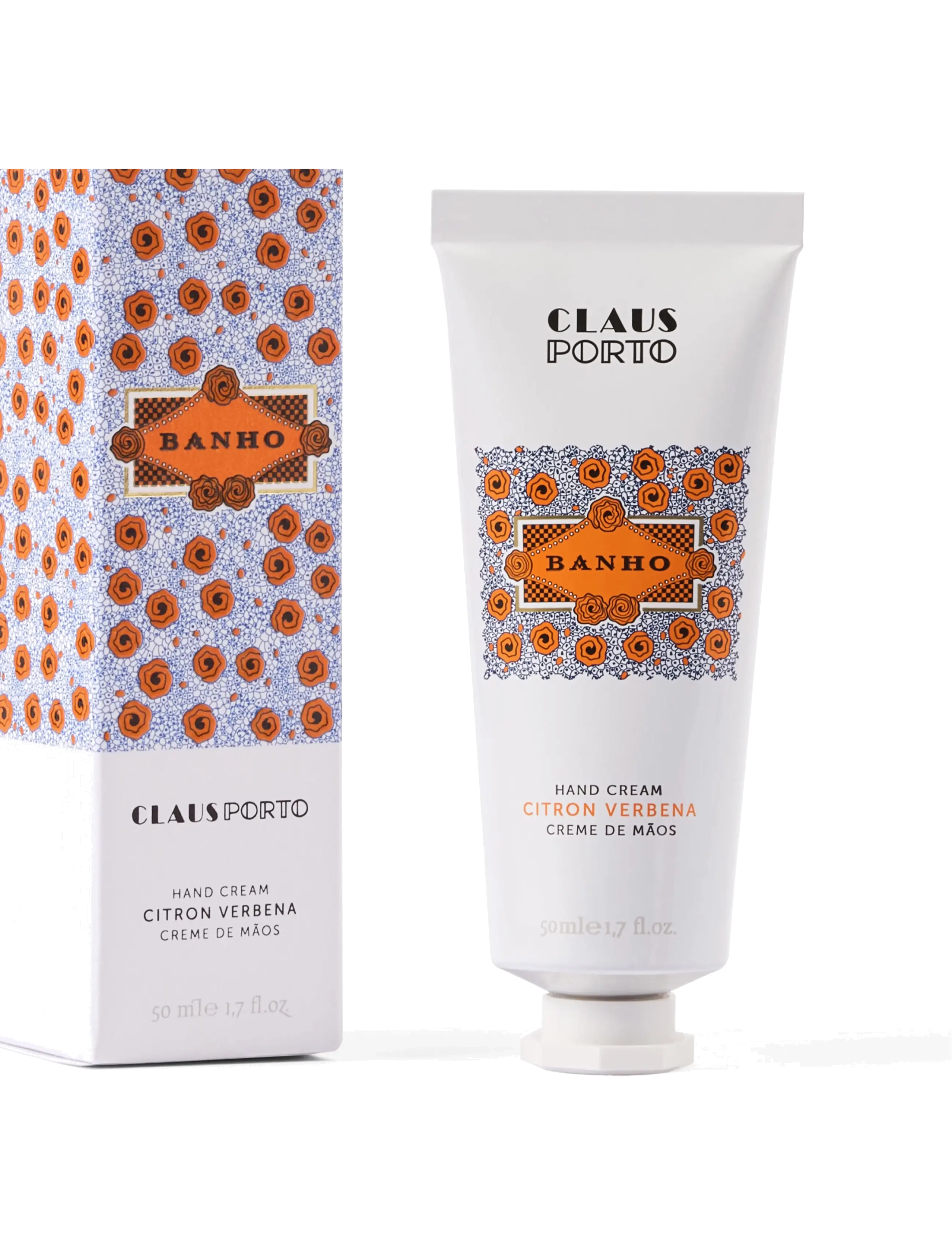 Claus Porto - Banho Citrus Verbena Hand Cream - håndkrem - multi-colored - 2