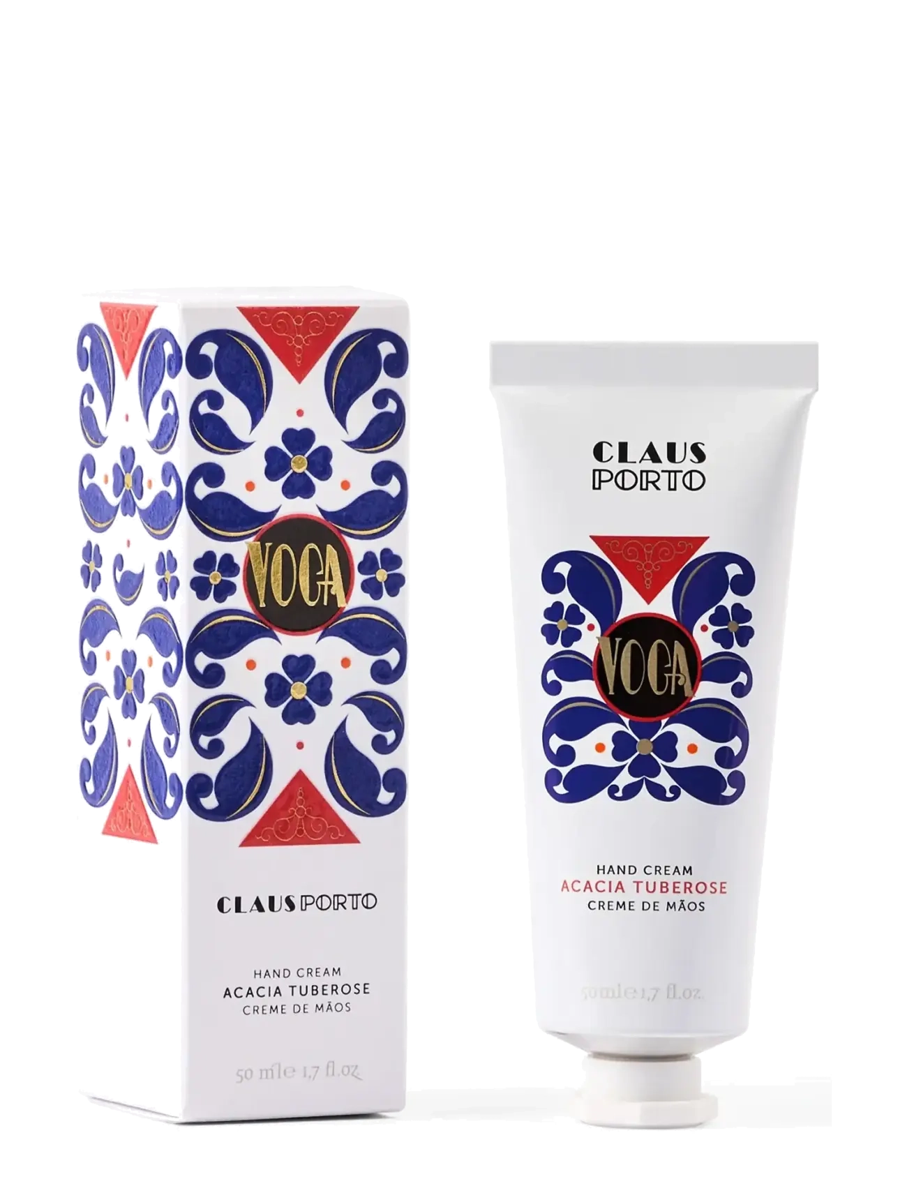 Claus Porto Voga Acacia - Tuberose Hand Cream - Beauty - Herre - MULTI-COLORED / white