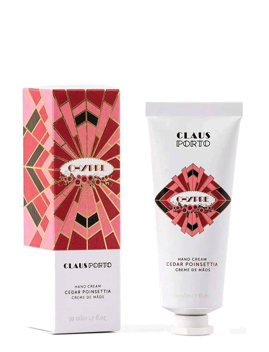 Claus Porto - Chypre - Cedar Poinsettia Hand Cream - håndcremer - multi-colored - 1