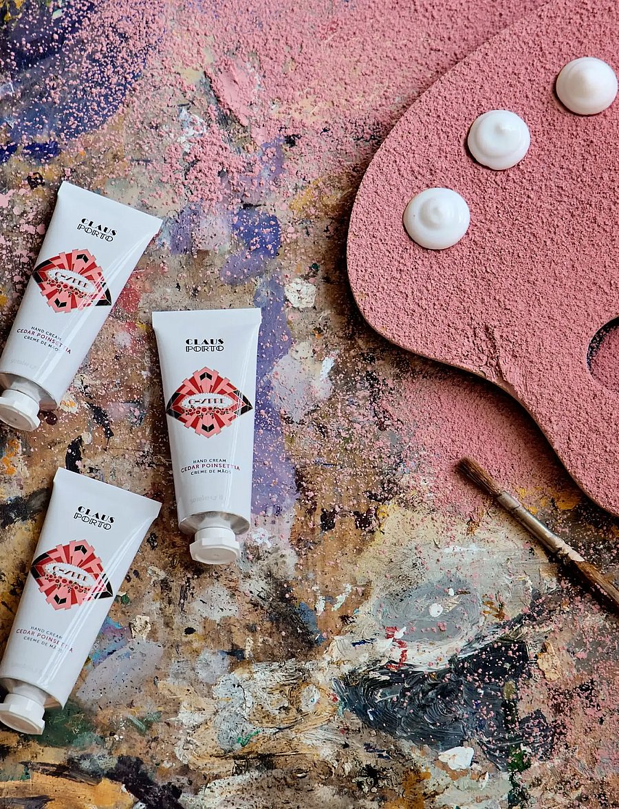 Claus Porto - Chypre - Cedar Poinsettia Hand Cream - håndcremer - multi-colored - 0