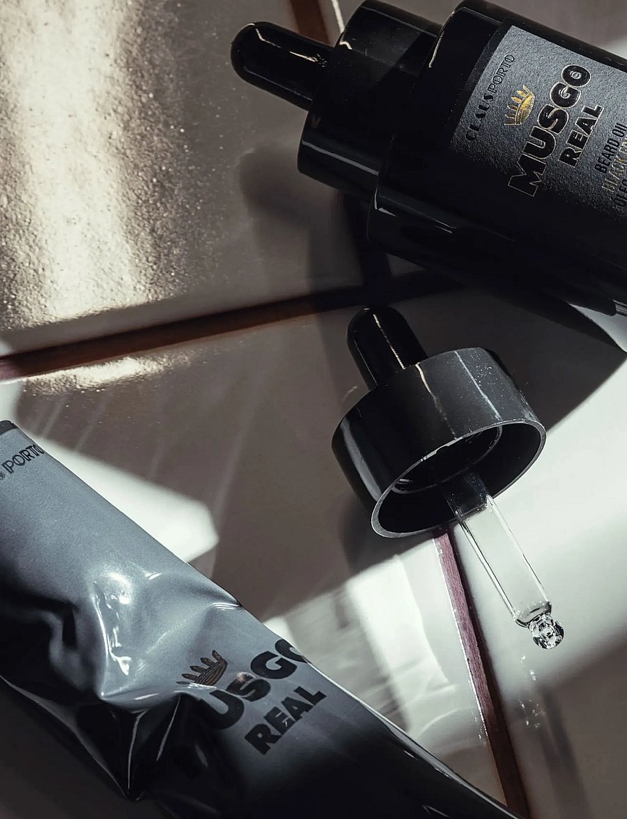 Claus Porto - Black Edition Beard Oil - skäggolja - black - 3